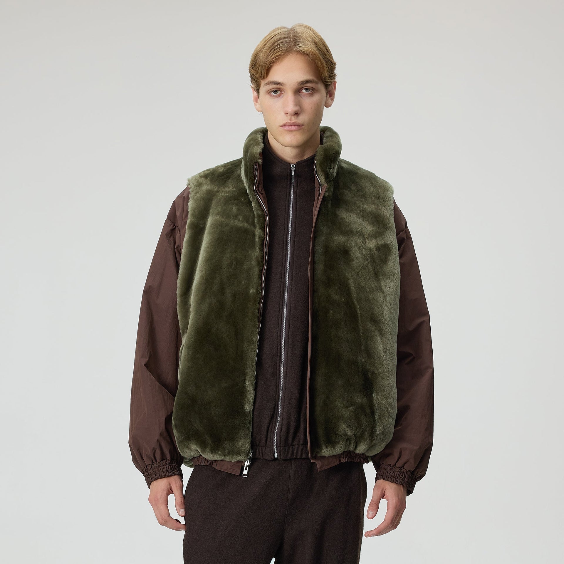 Kith 101 for ssstein Mouton Inner Reversible Jacket - Seam