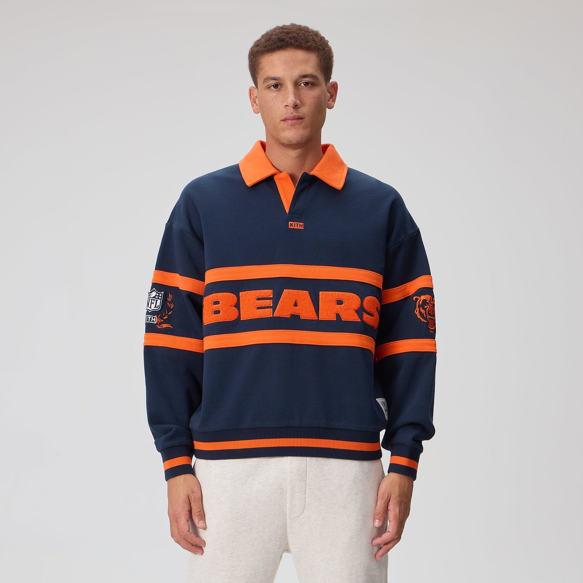 Kith for the NFL Chicago Bears Vintage Rugby - Nocturnal