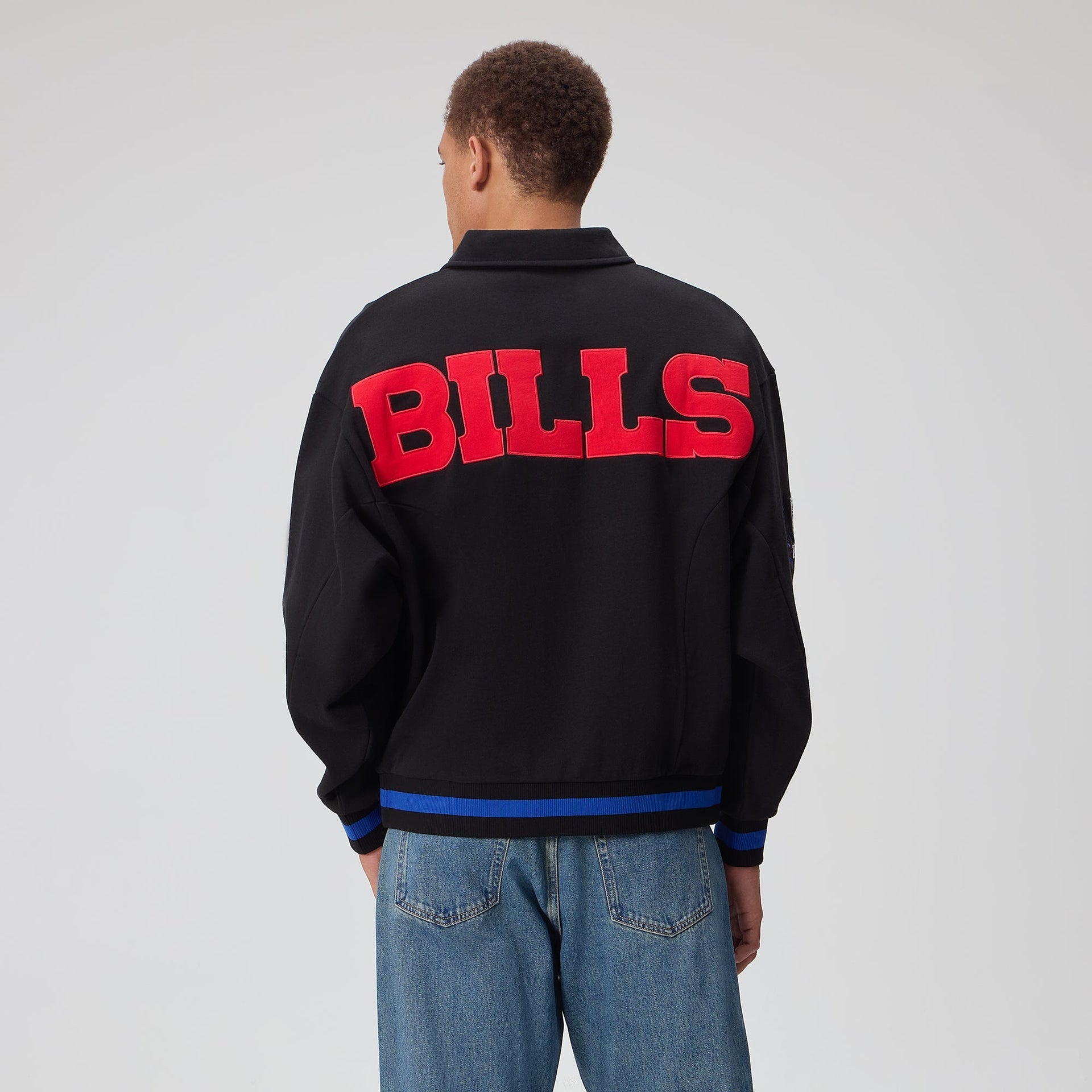 Kith for the NFL Buffalo Bills Vintage Rugby - Black