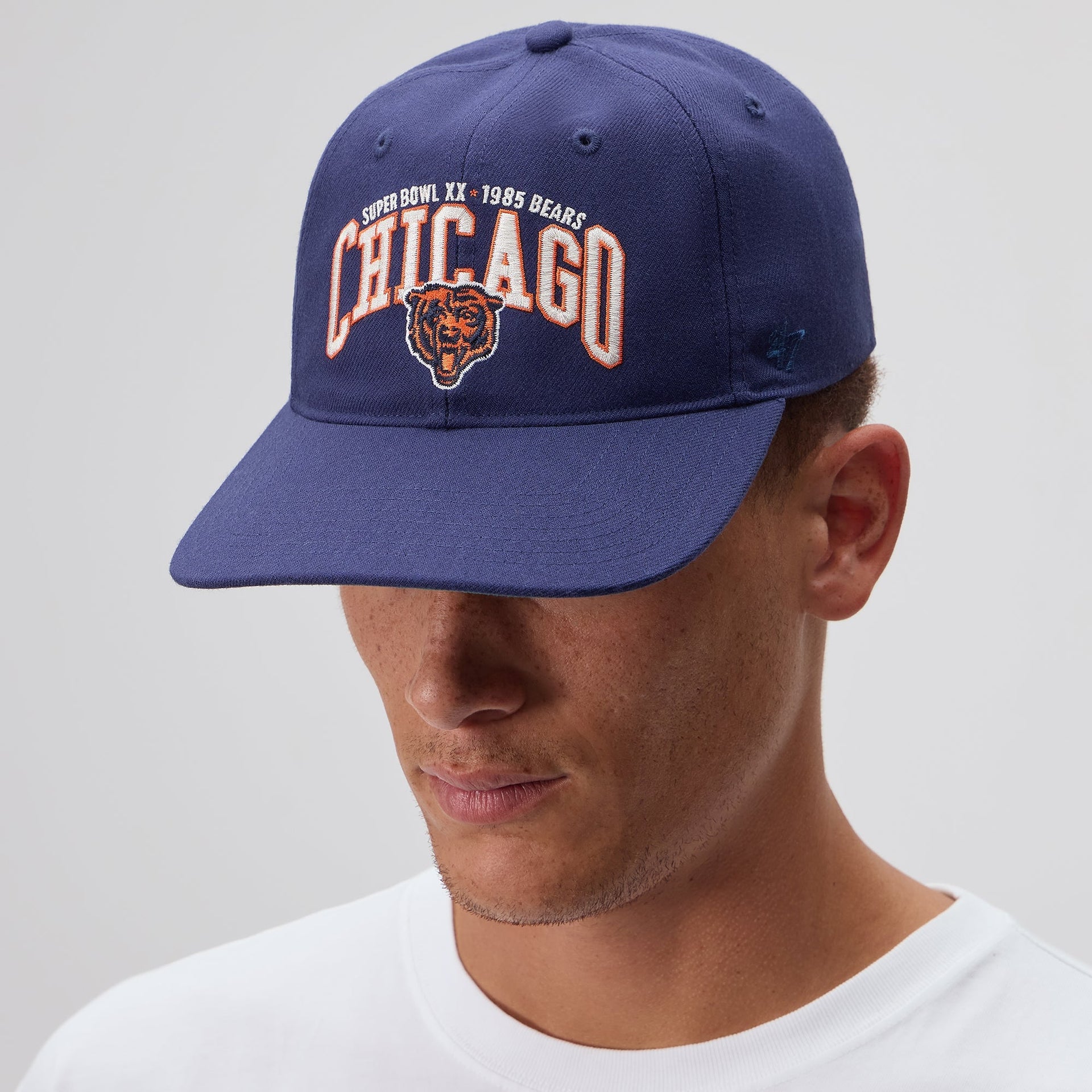 Kith & '47 for the NFL Chicago Bears Wool Blend Franchise LS Cap - Nocturnal