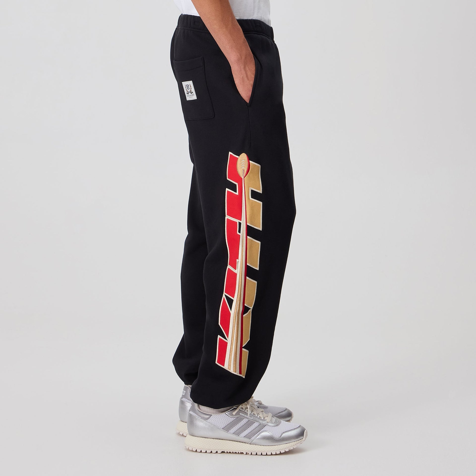 Kith for the NFL San Francisco 49ers Vintage Nelson Sweatpant - Black