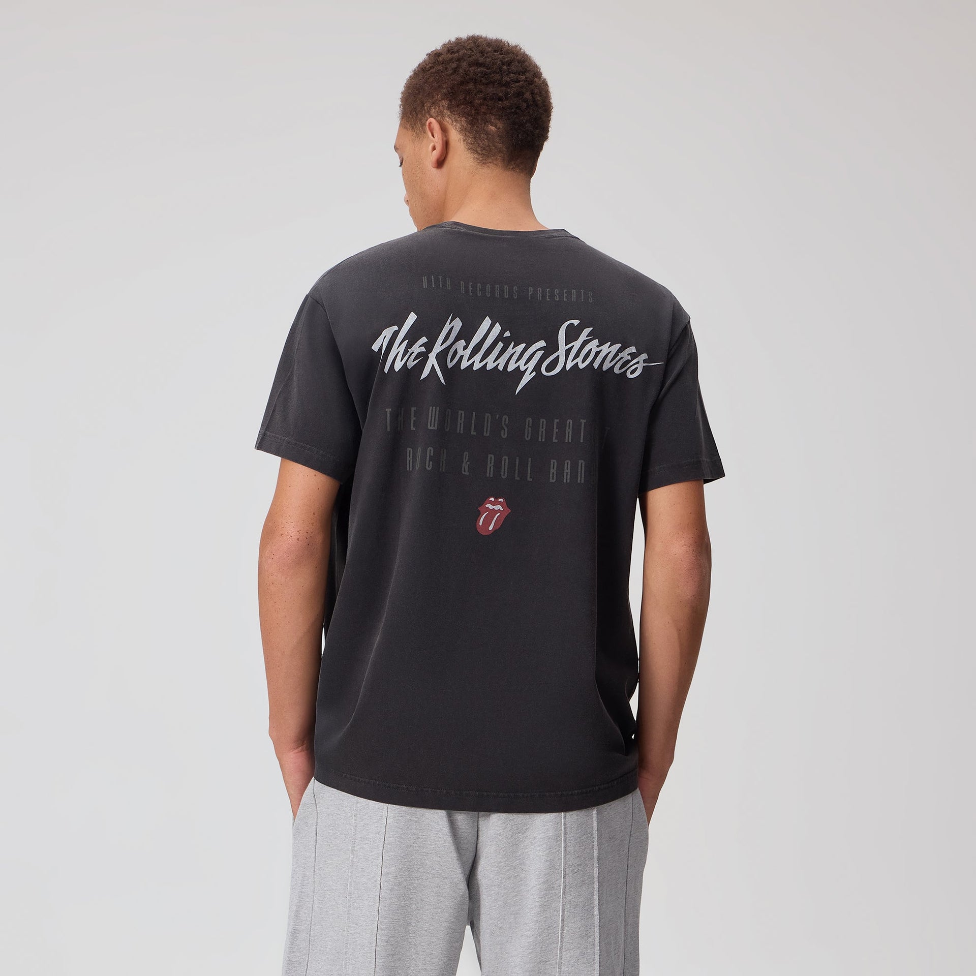 Kith for The Rolling Stones Mick Jagger Concert Photo Vintage Tee - Black