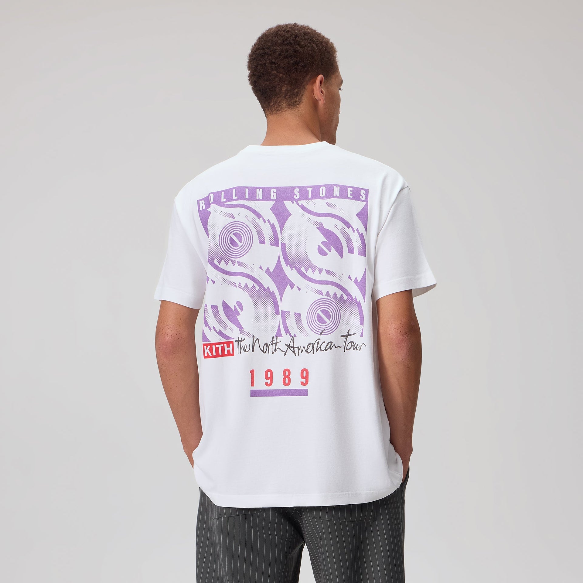 Kith for The Rolling Stones 1989 Tongue Vintage Tee - White