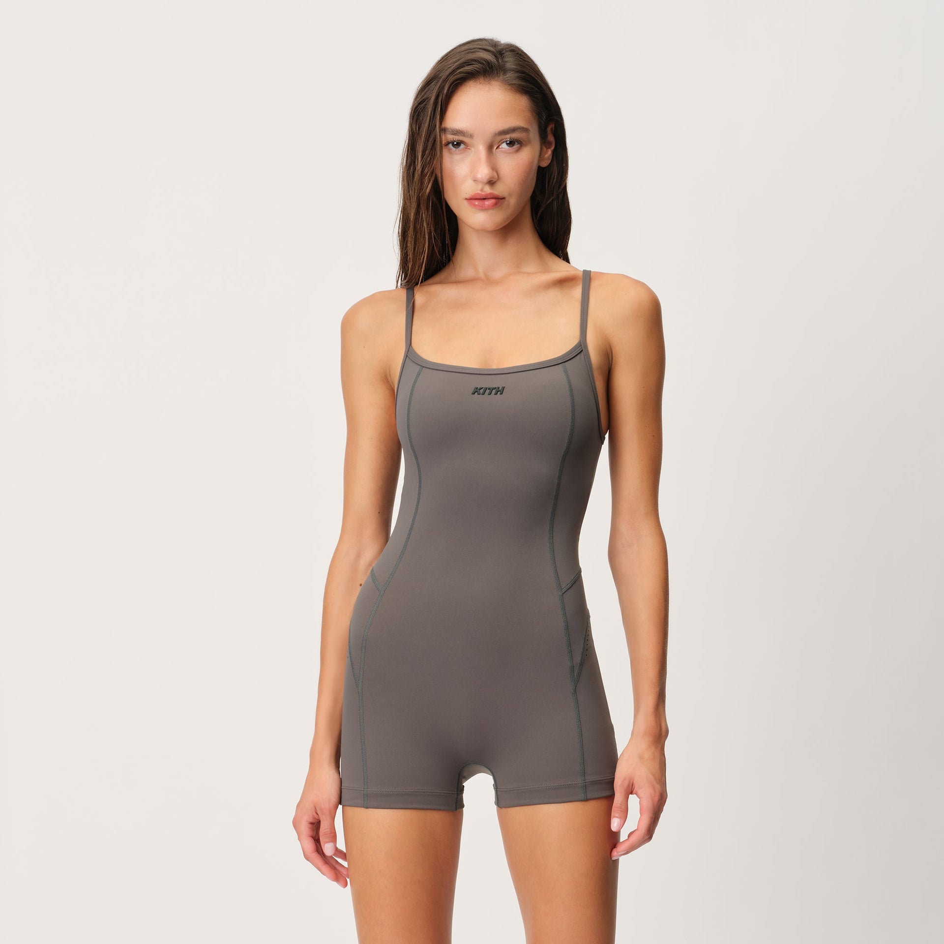 Kith Women Remi Panelled Active Romper - Machine