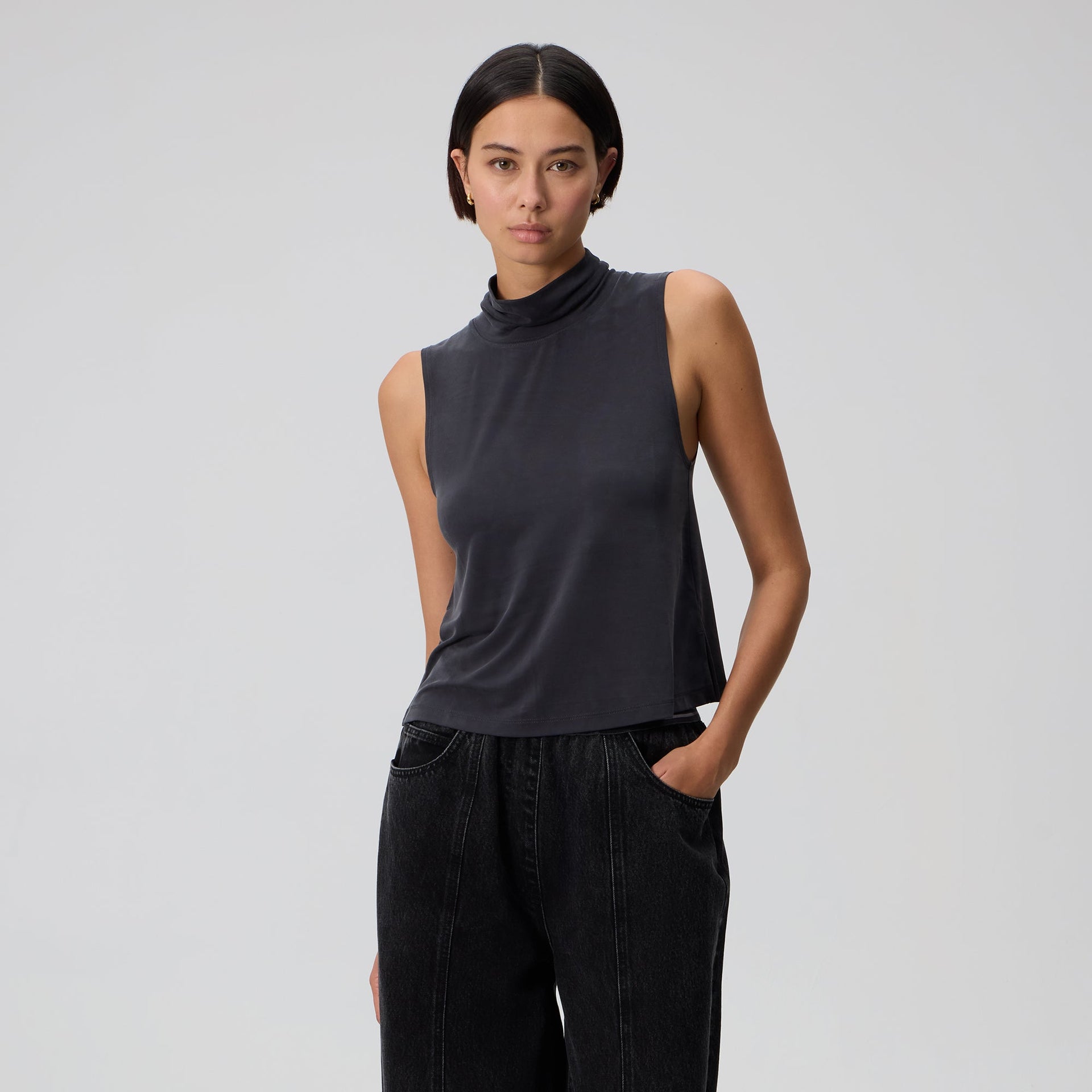 Kith Women Victoria Shell Tank Top - Black