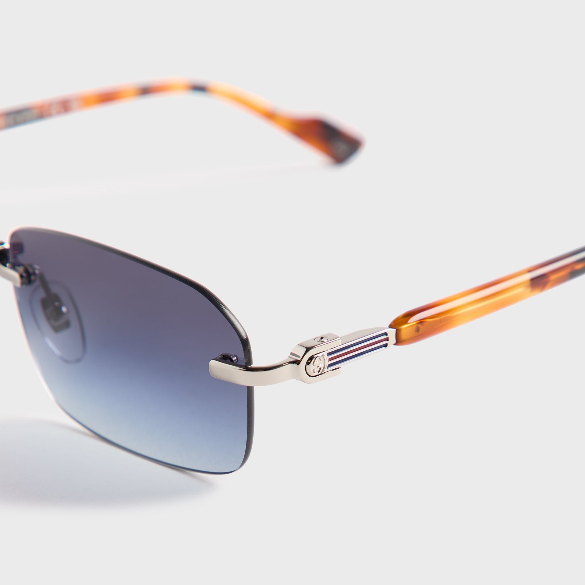 Gucci GG1221S-007 in Silver / Havana