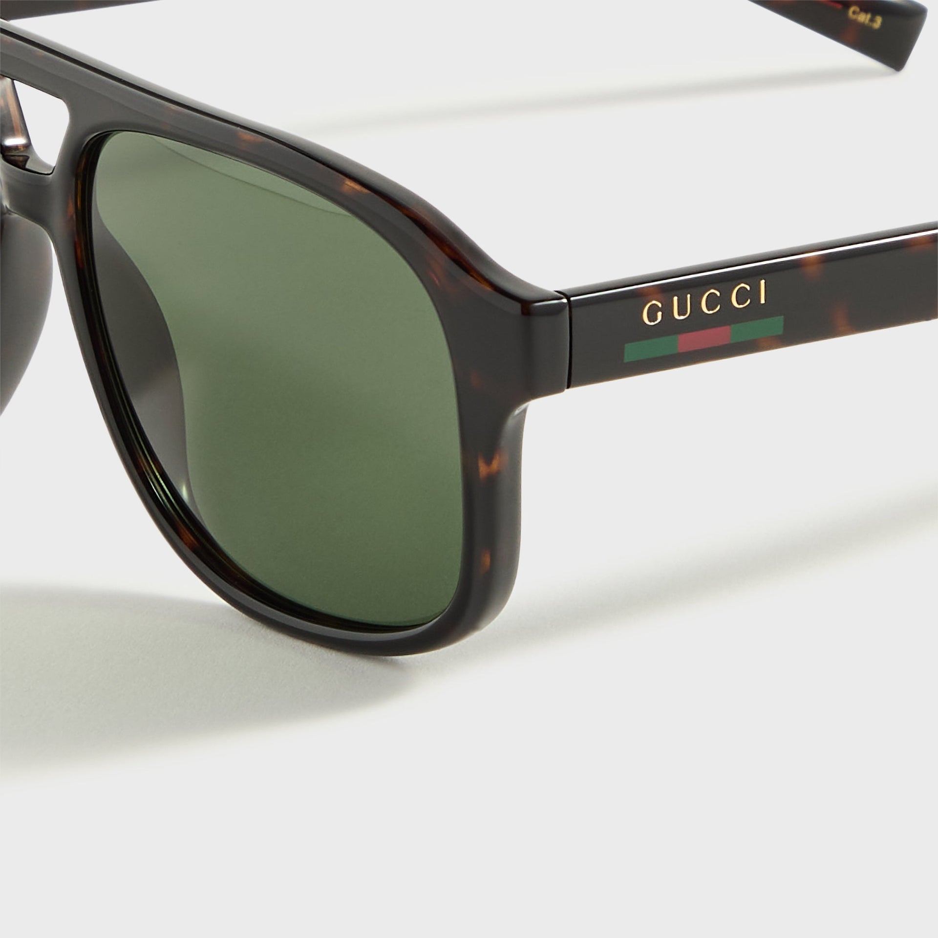 Gucci Aviator Sunglasses in Tortoise