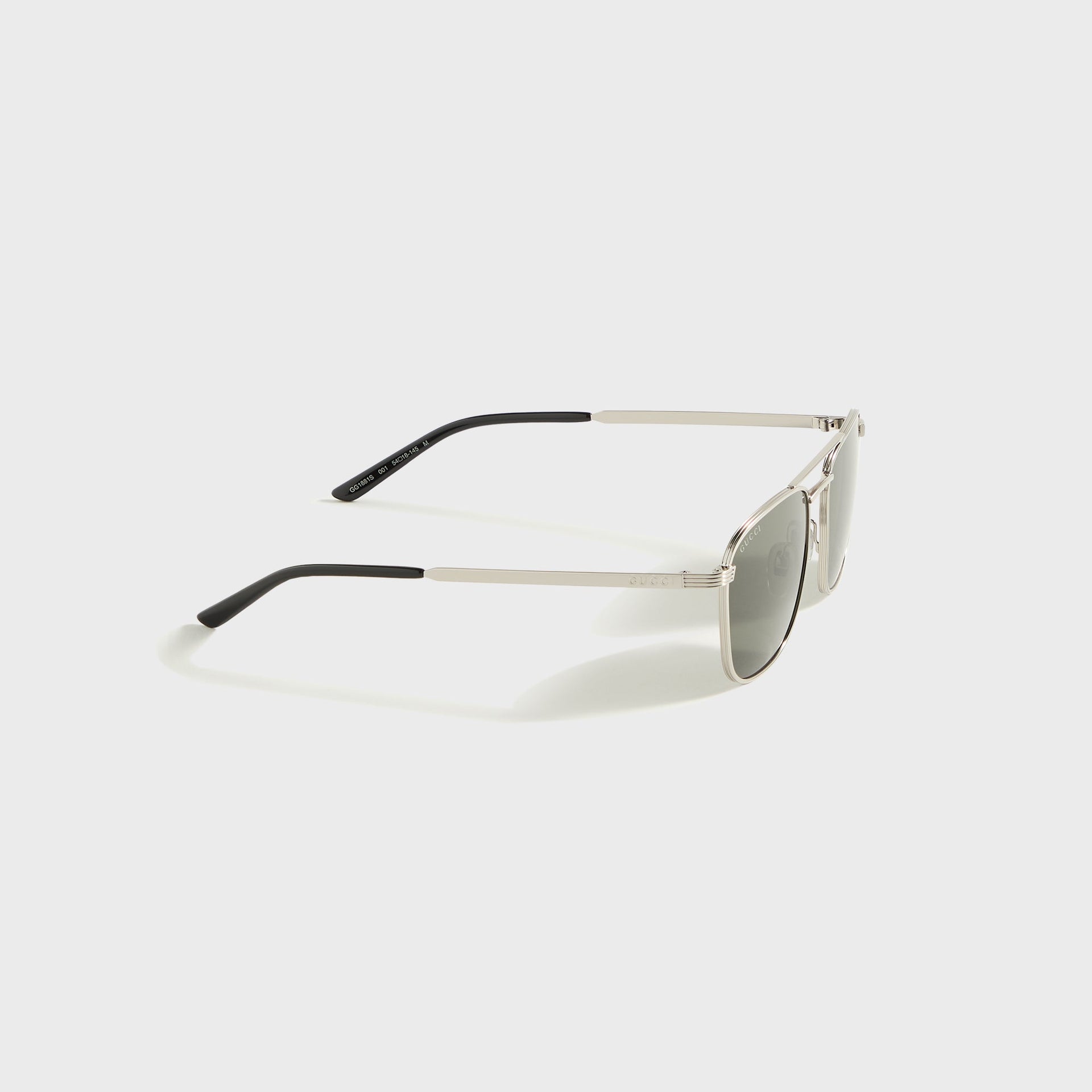 Gucci Square Sunglasses in Silver