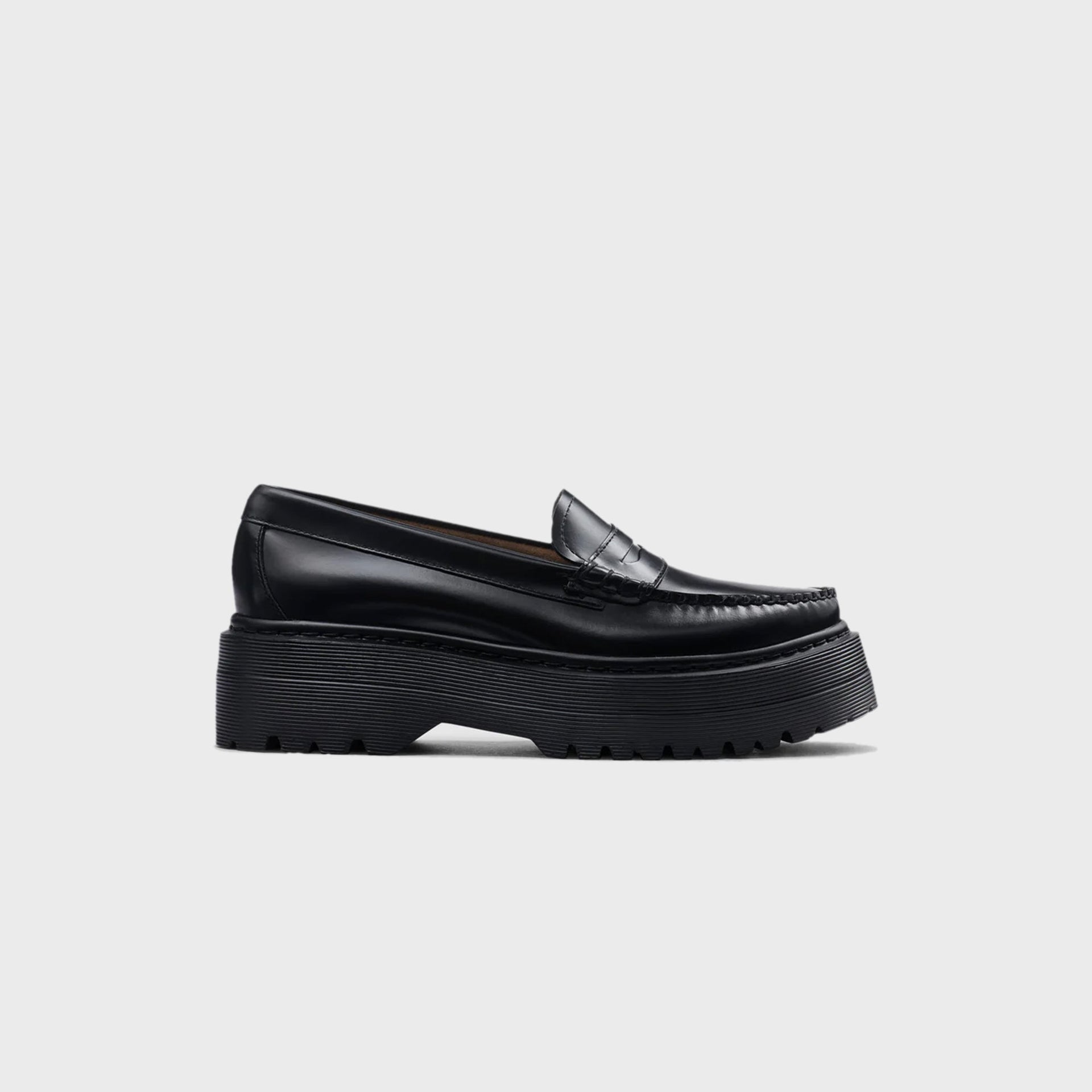 G.H. Bass WMNS Whitney Platform Weejuns Loafer - Black