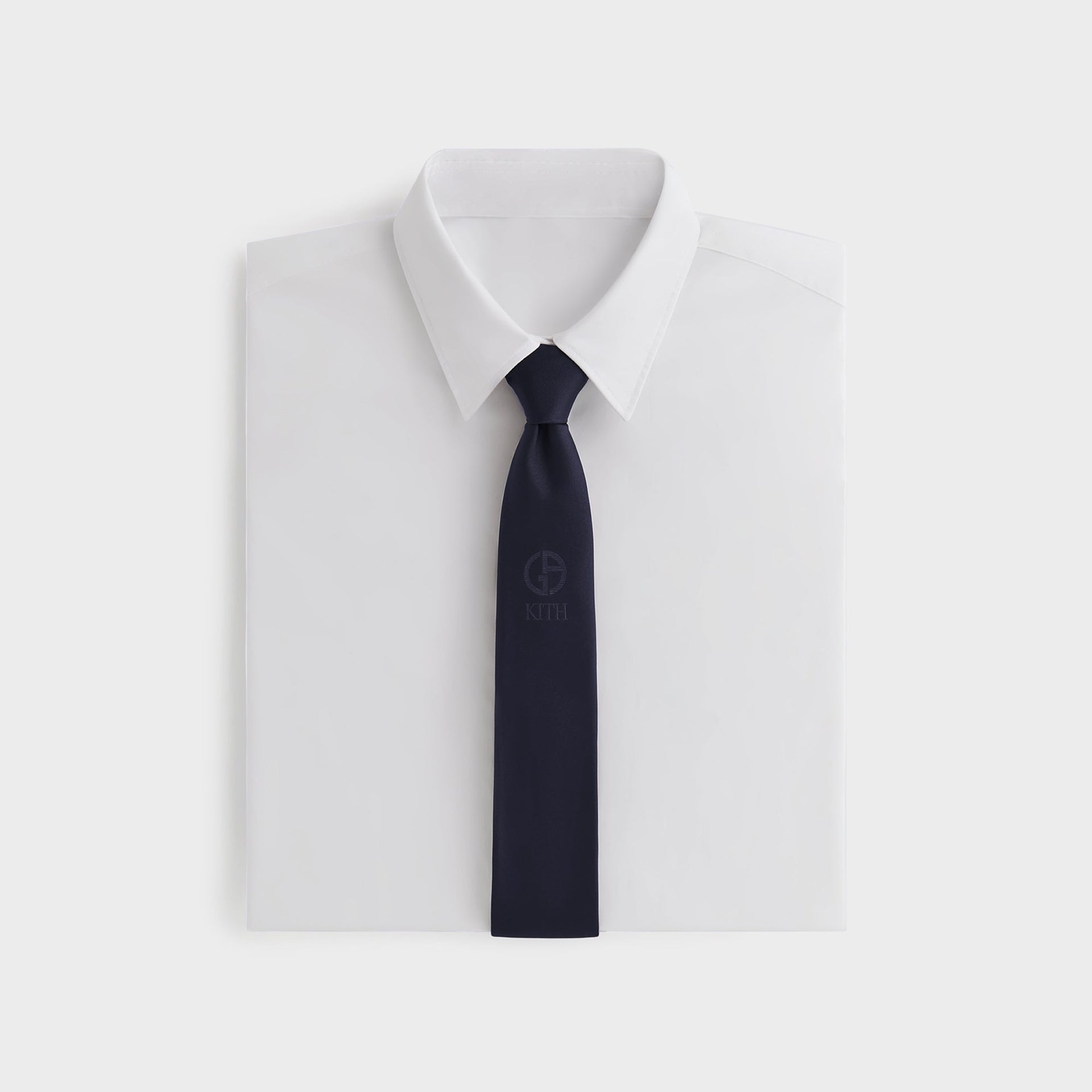 Giorgio Armani & Kith &Kin Jaquard Tie - Ink