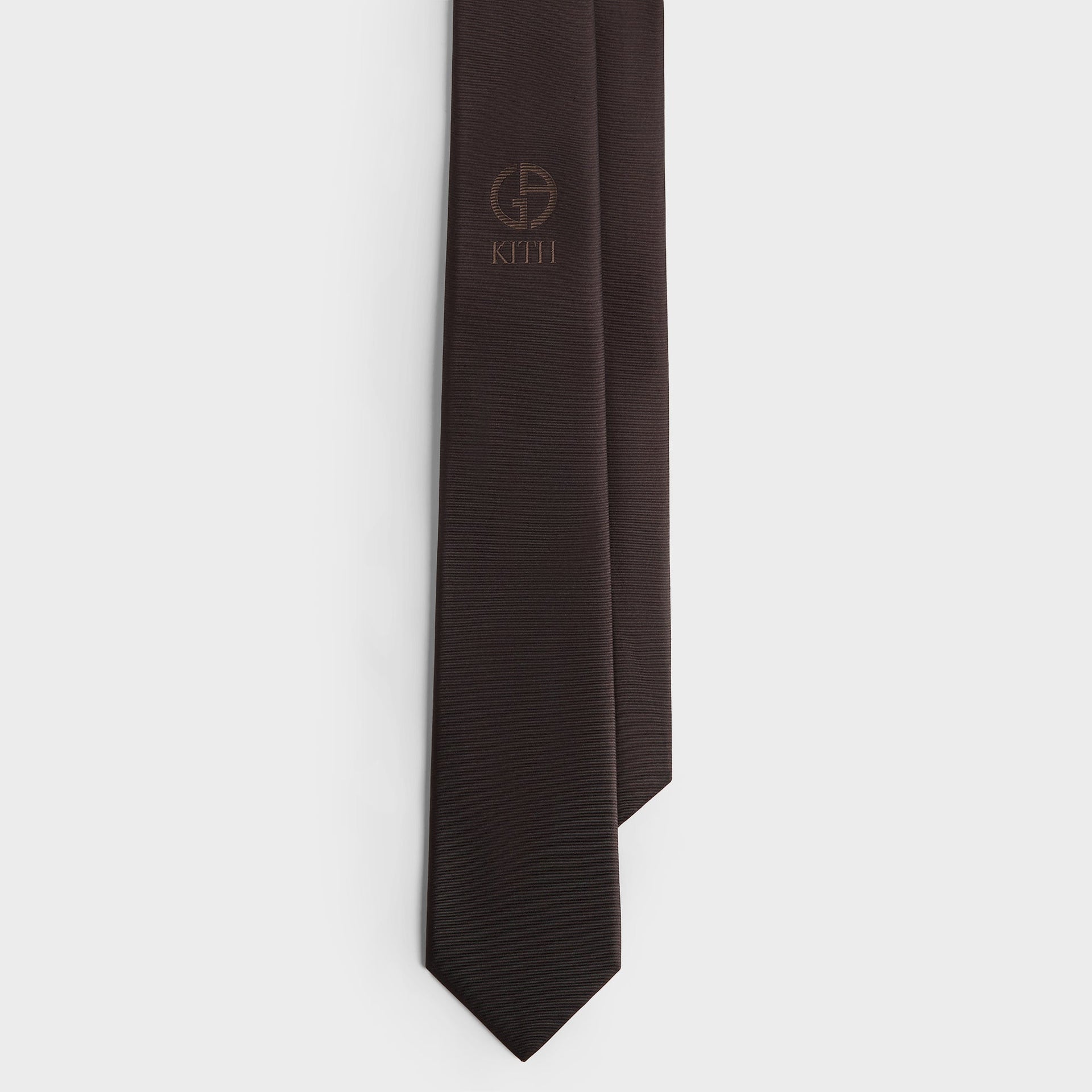 Giorgio Armani & Kith &Kin Jaquard Tie - Kindling