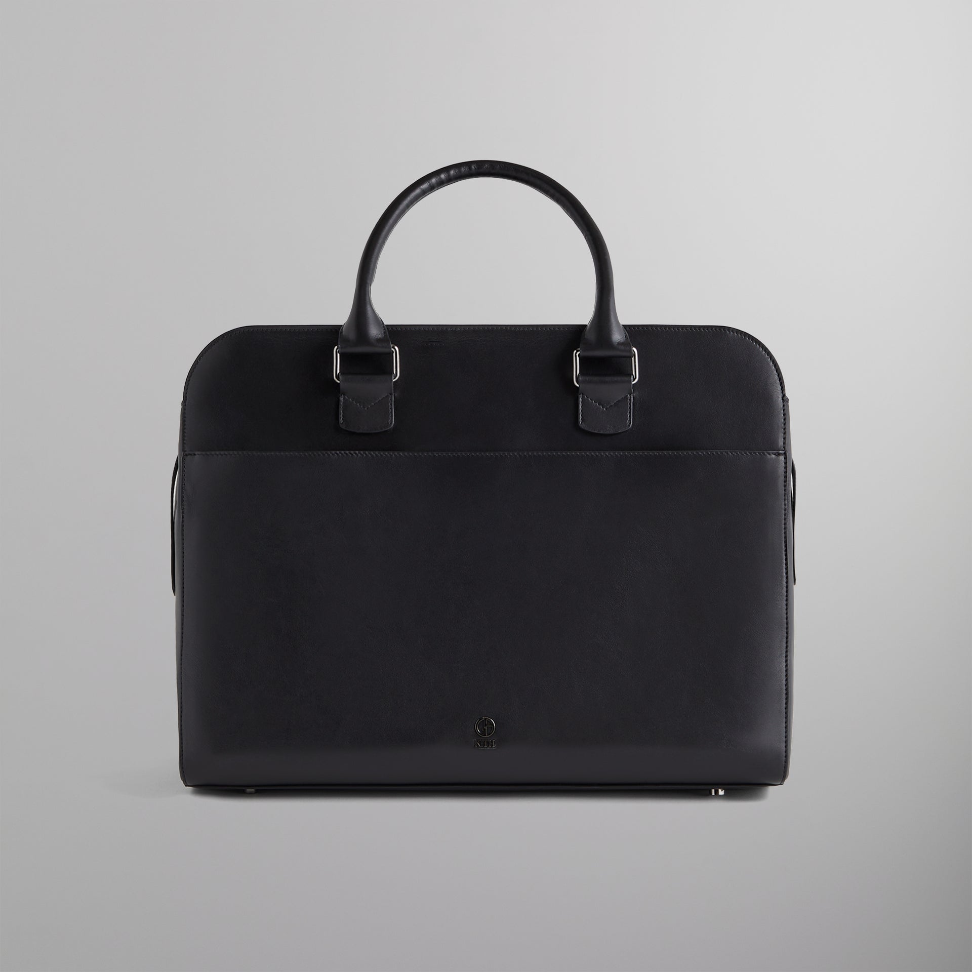 Kith & Giorgio Armani Monogram Leather Document Bag