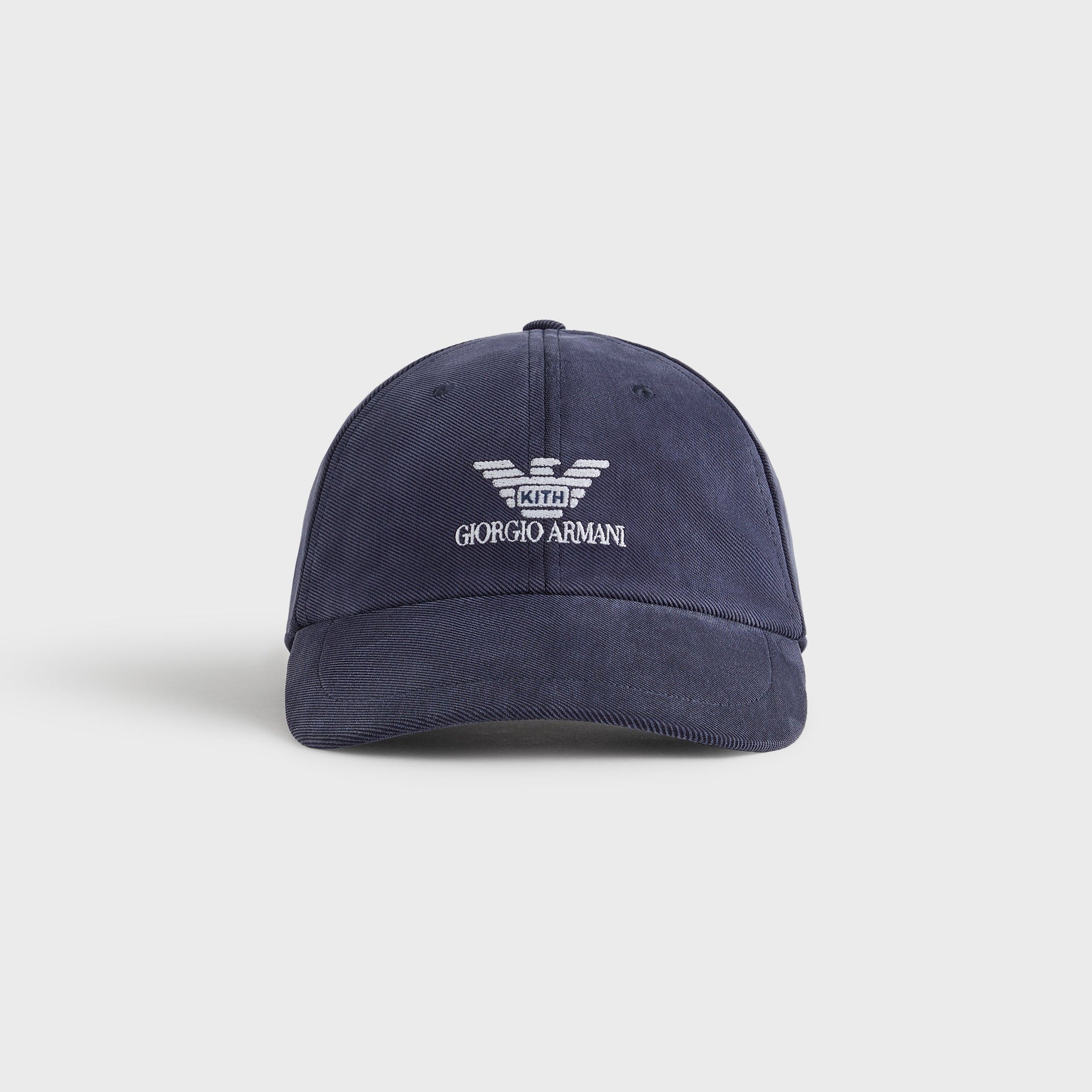 Giorgio Armani & Kith Cupro Jersey Classic Cap - Nocturnal