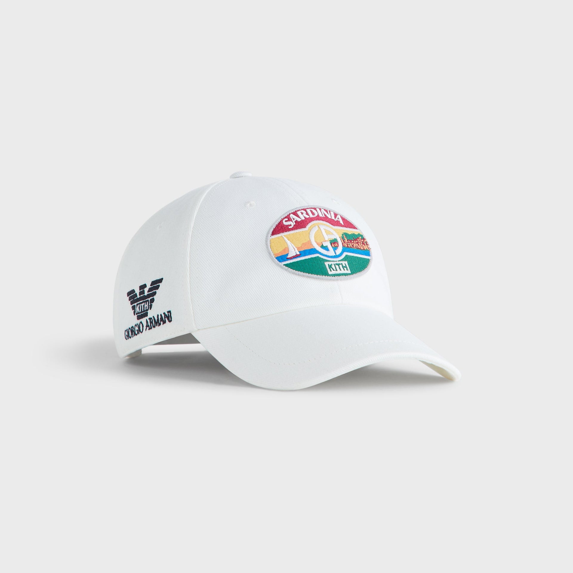 Giorgio Armani & Kith Sardinia Classic Cap - White