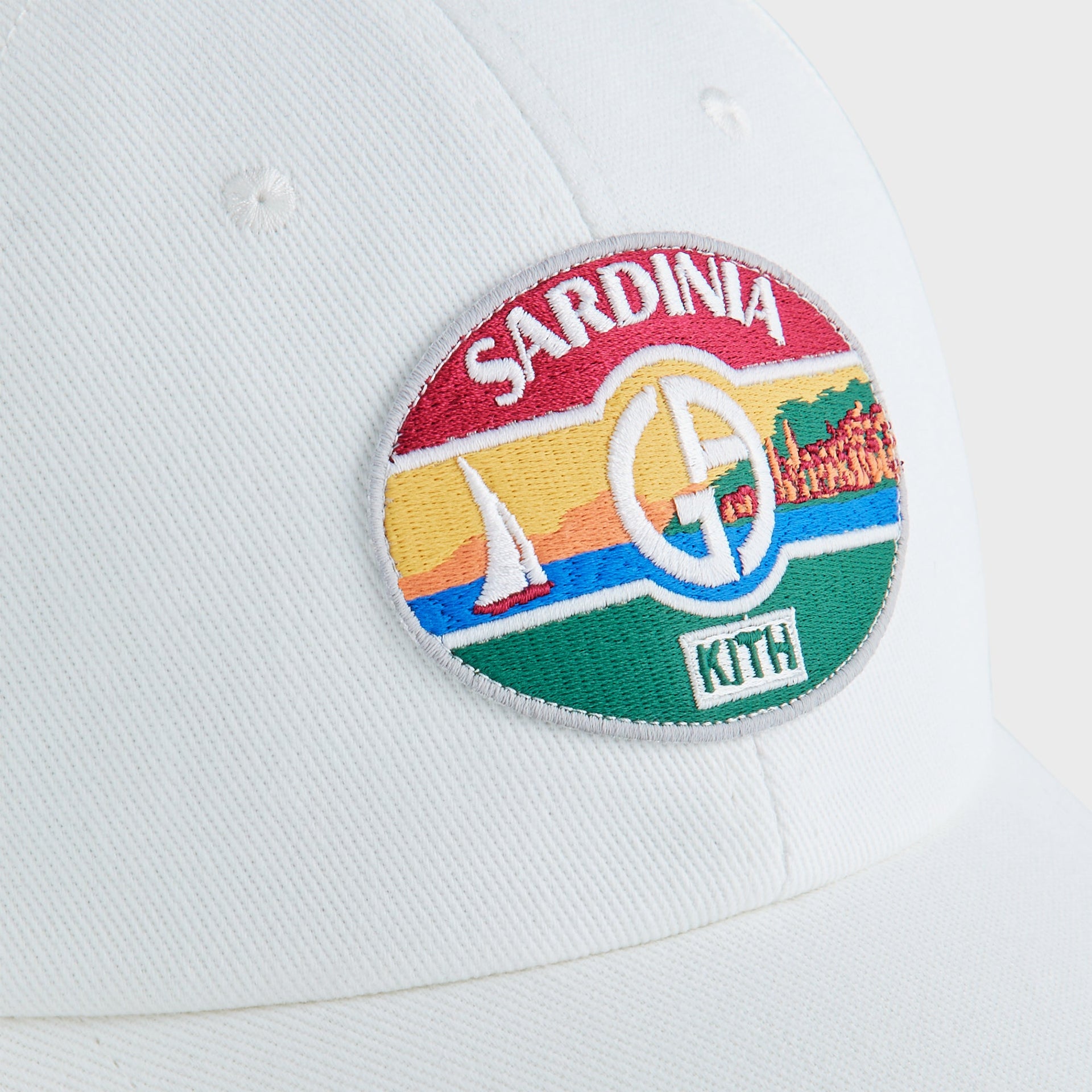 Giorgio Armani & Kith Sardinia Classic Cap - White