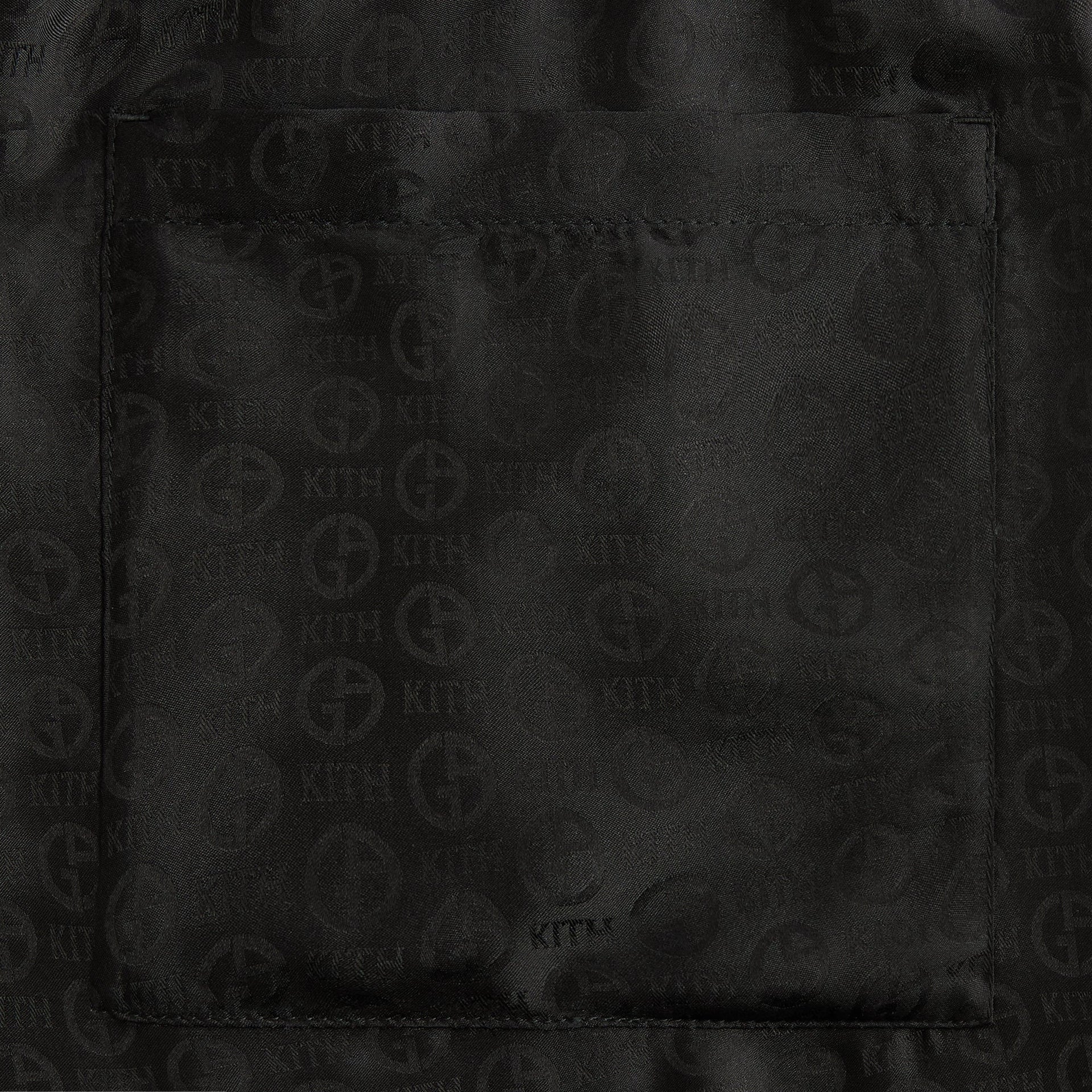 Giorgio Armani & Kith Monogram Grayson Pant - Black