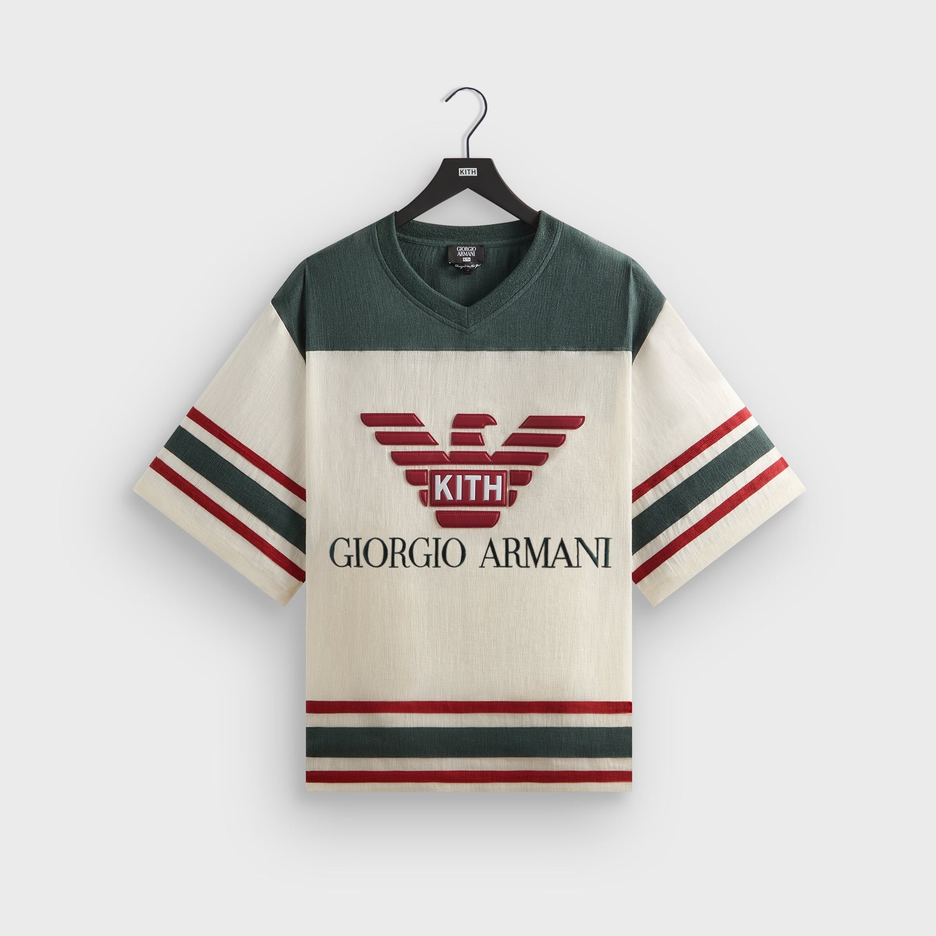 Giorgio Armani & Kith Open Weave Malik Jersey - Sandrift