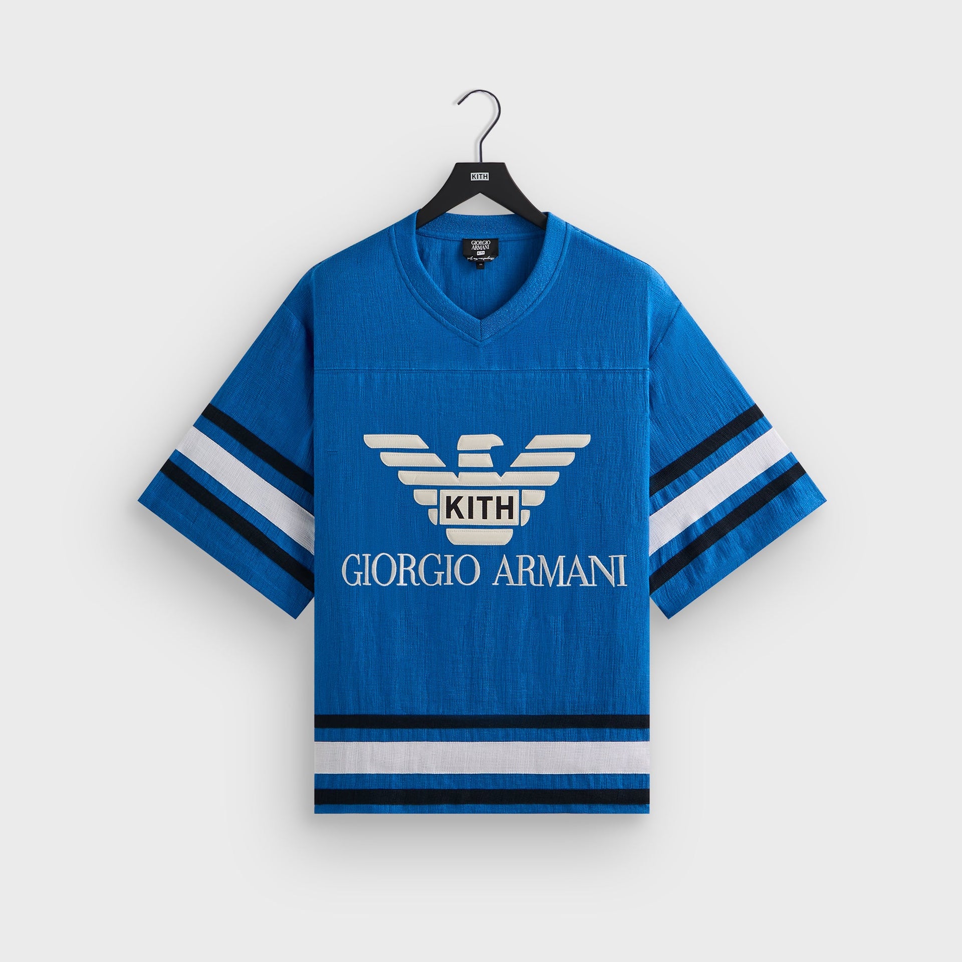 Giorgio Armani & Kith Open Weave Malik Jersey - Lake