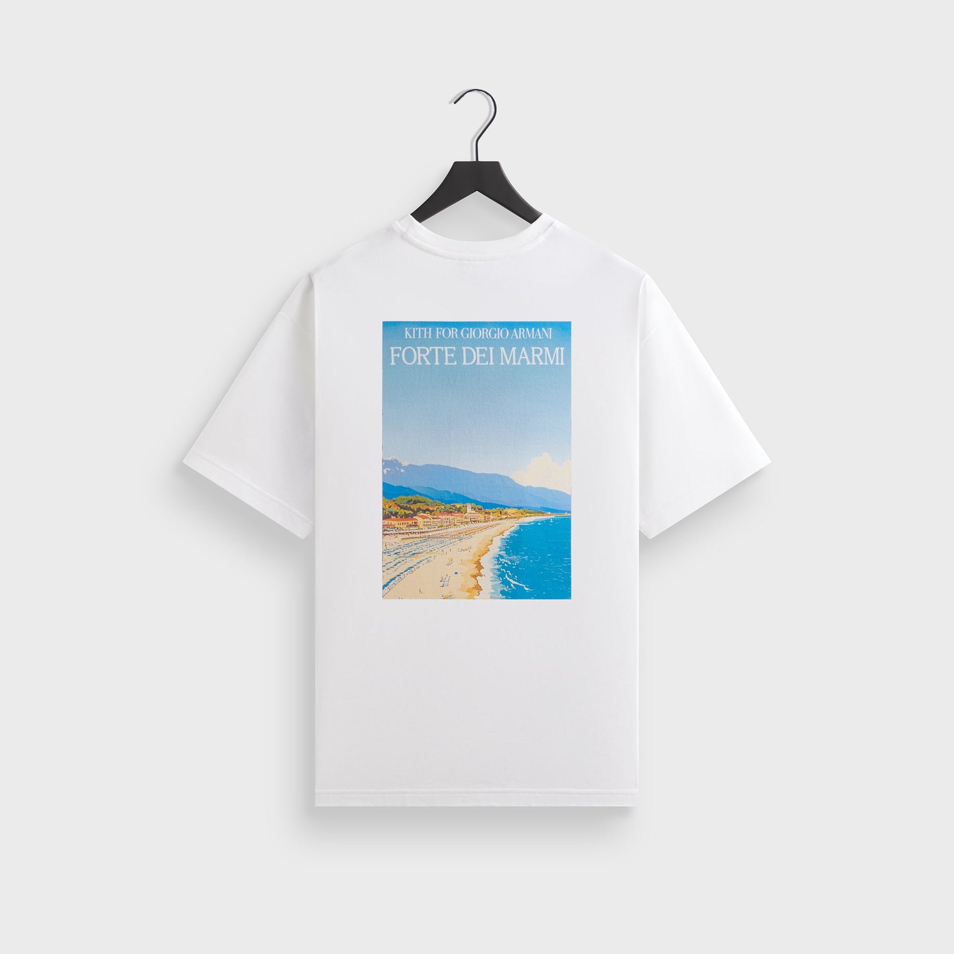 Giorgio Armani & Kith Forte dei Marmi Pocket Tee - White