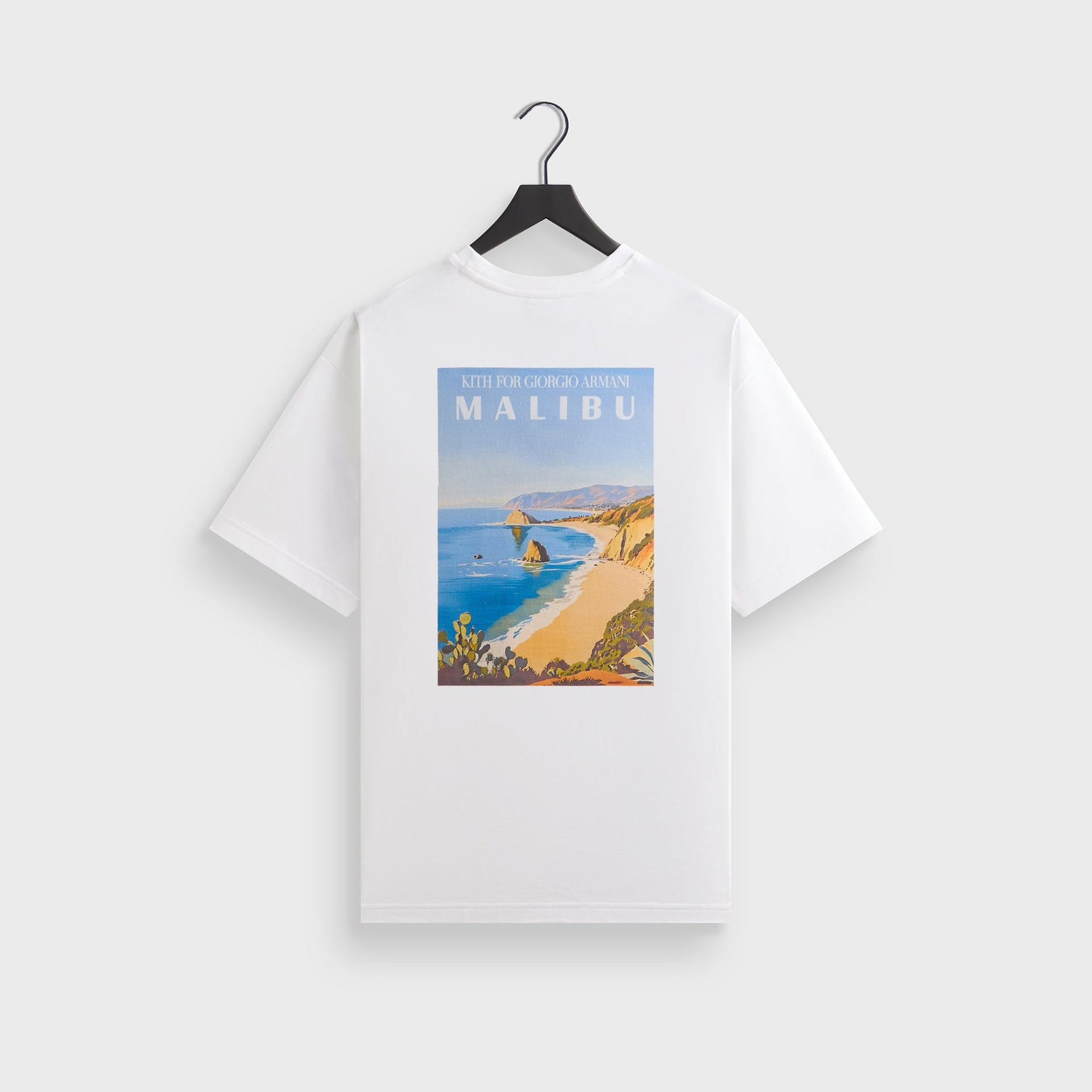 Giorgio Armani & Kith Malibu Pocket Tee - White