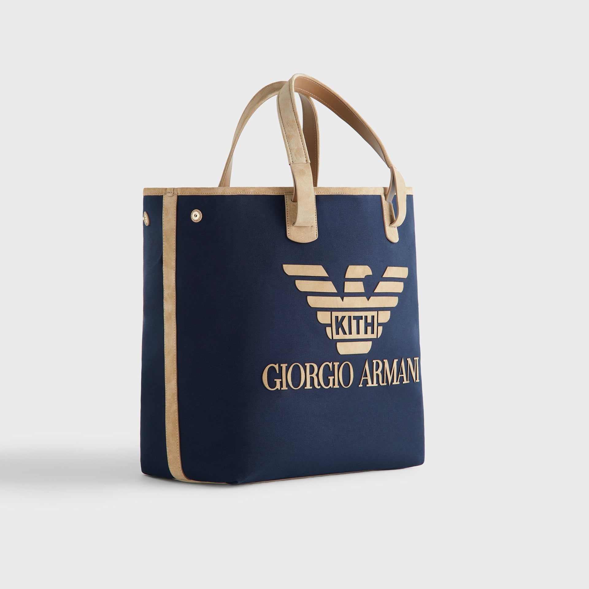 Giorgio Armani & Kith Canvas Tote - Nocturnal