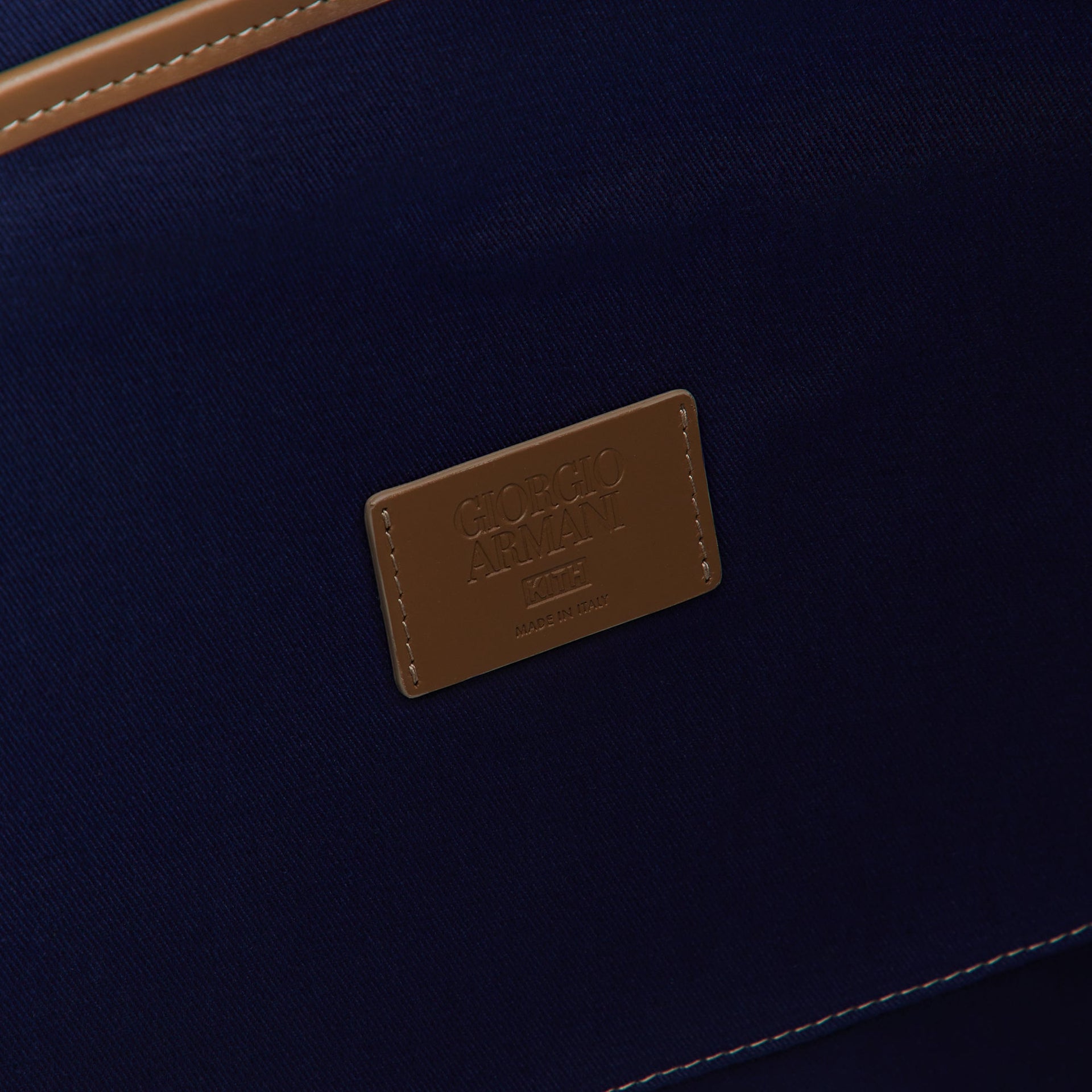 Giorgio Armani & Kith Canvas Tote - Nocturnal