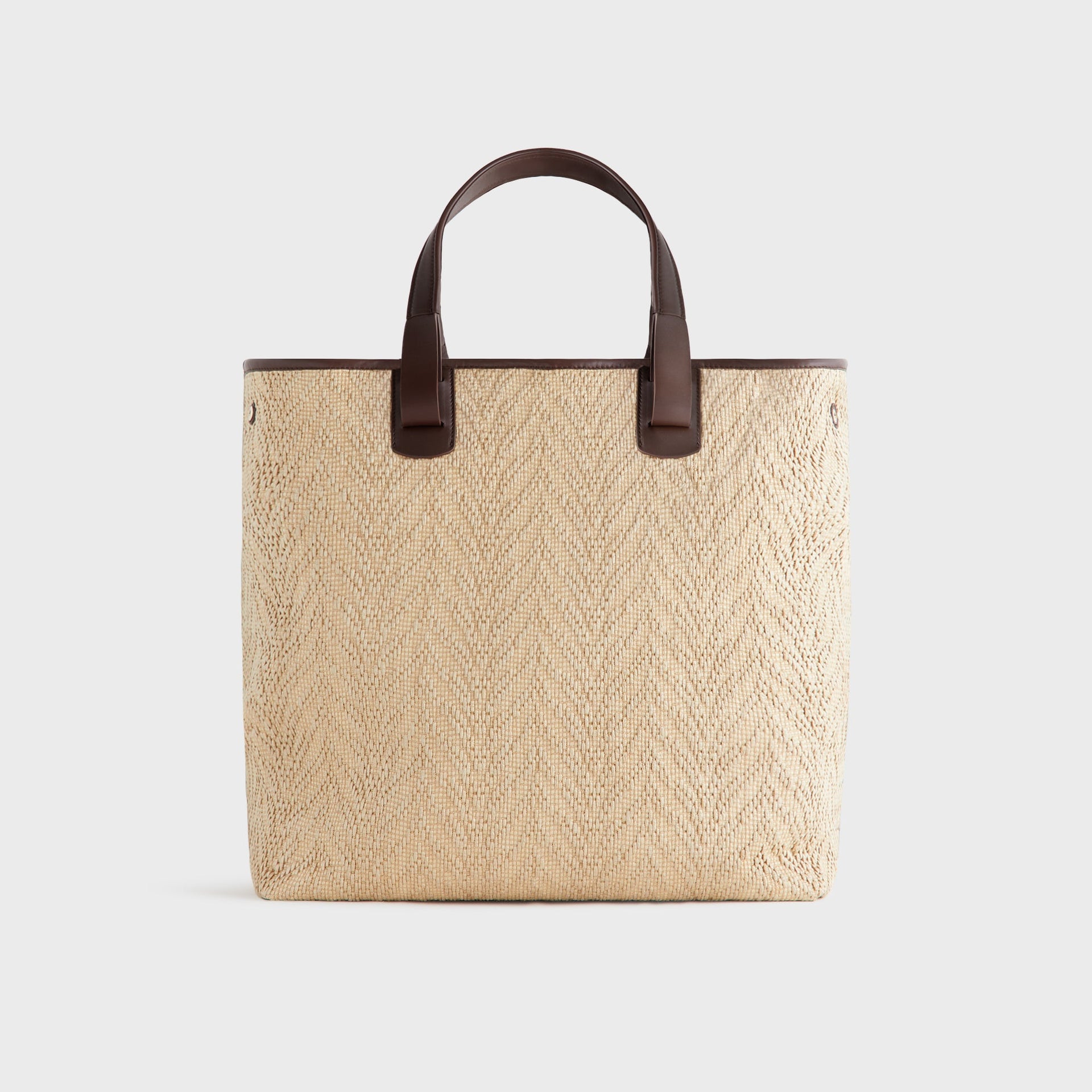 Giorgio Armani & Kith Raffia Tote - Natural Raffia