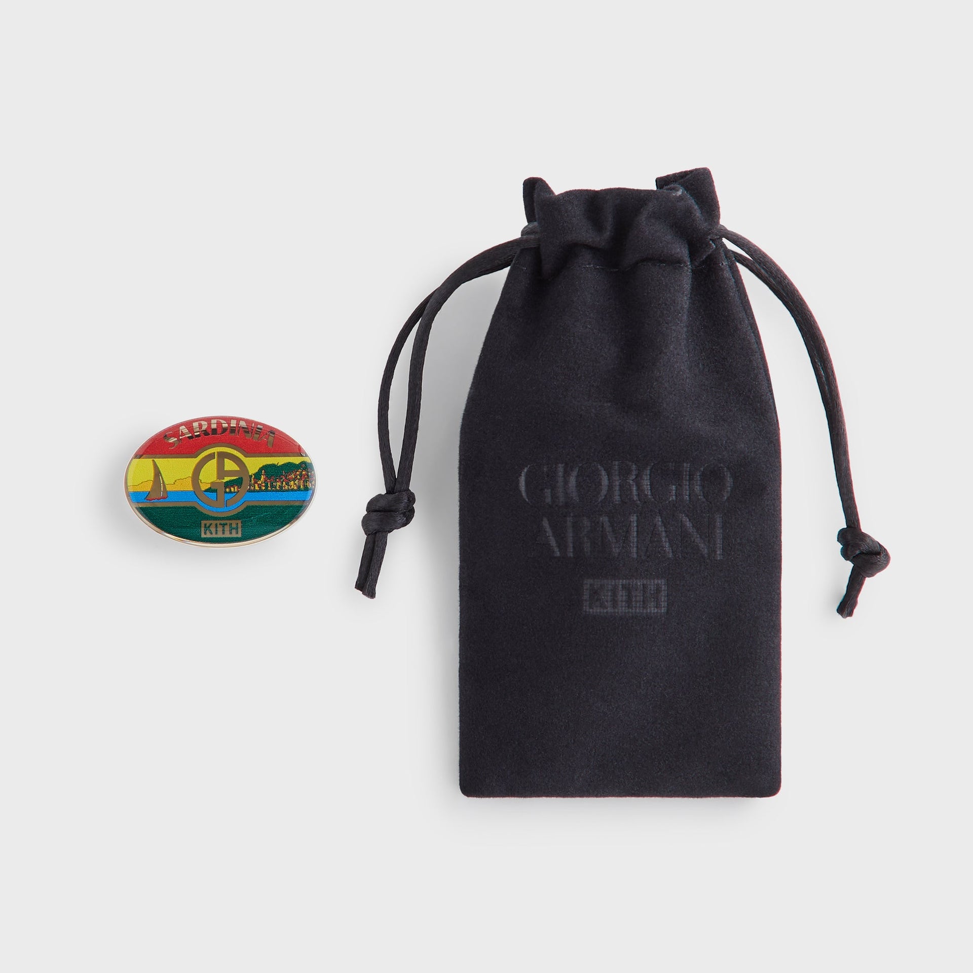 Giorgio Armani & Kith Sardinia Pin - Multi