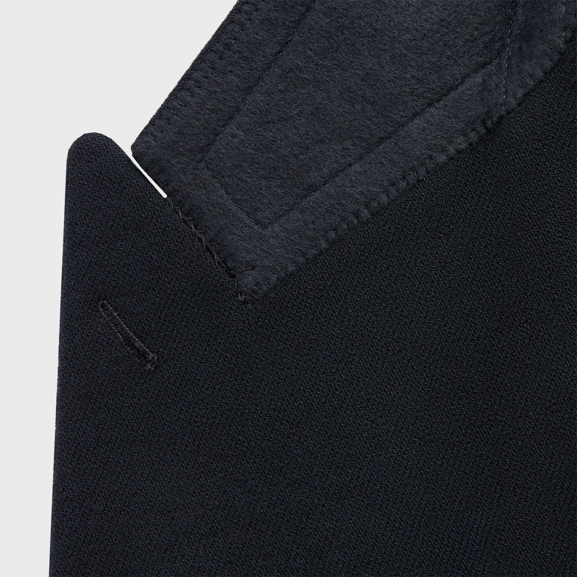 Giorgio Armani & Kith &Kin The Traveler Virgin Wool Double-Breasted Jacket - Ink