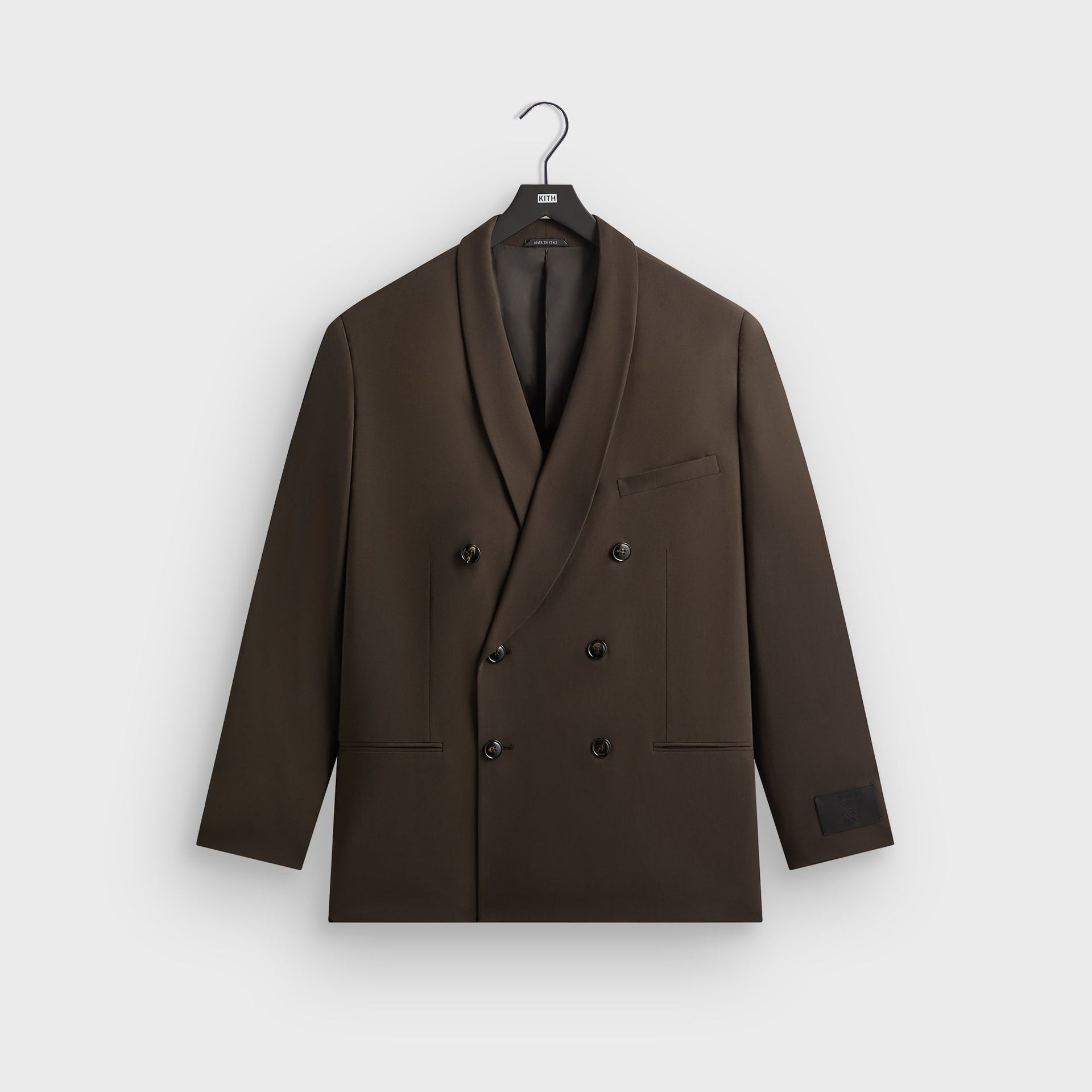 Giorgio Armani & Kith &Kin The Artist Virgin Wool Double-Breasted Jacket - Kindling
