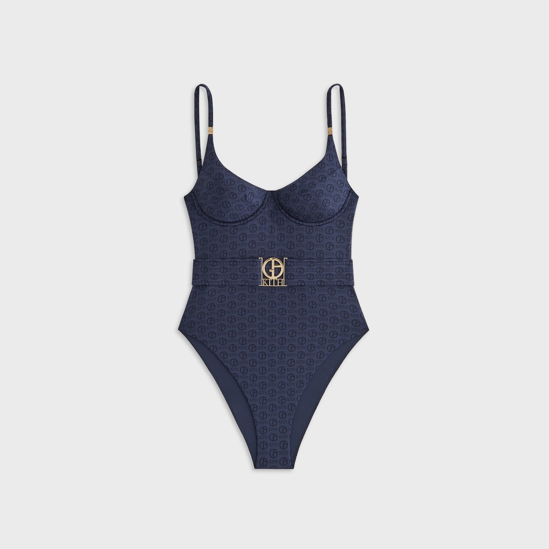 Giorgio Armani & Kith Women One Piece Swim Suit - Nocturnal