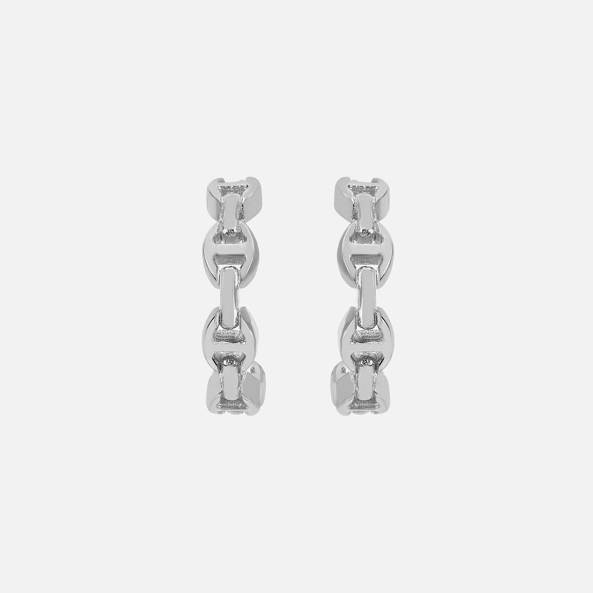 Hoorsenbuhs Crescent Earrings - Sterling Silver