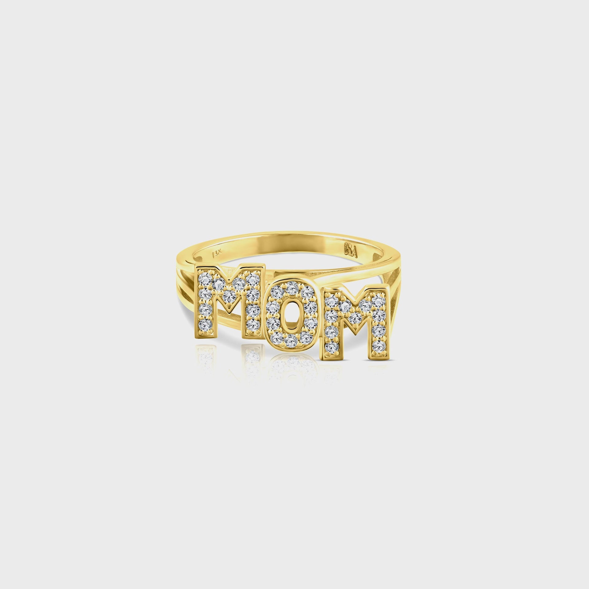 Isa Grutman Mom Ring in Gold
