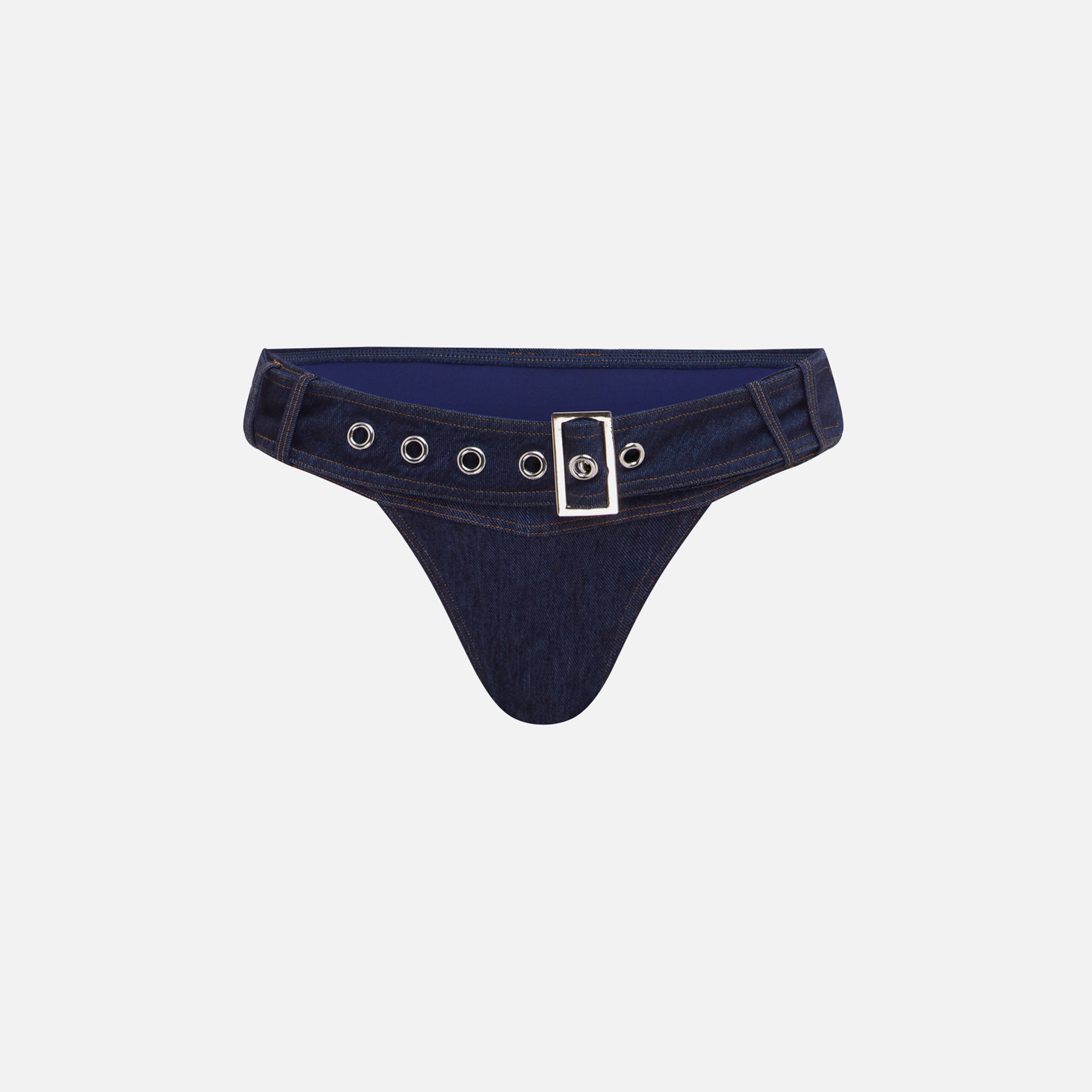 It's Now Cool The Buckle Pant Bikini - Hot Rod