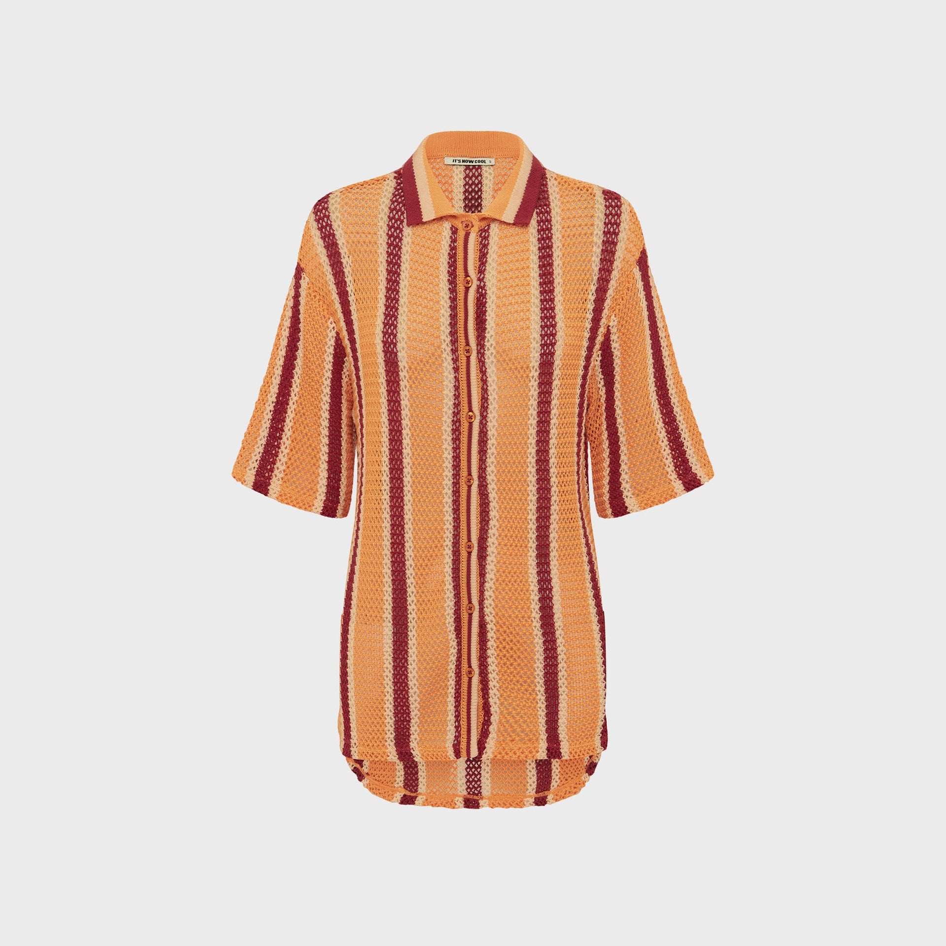 It's Now Cool The Crochet Shirt - Rodeo Stripe