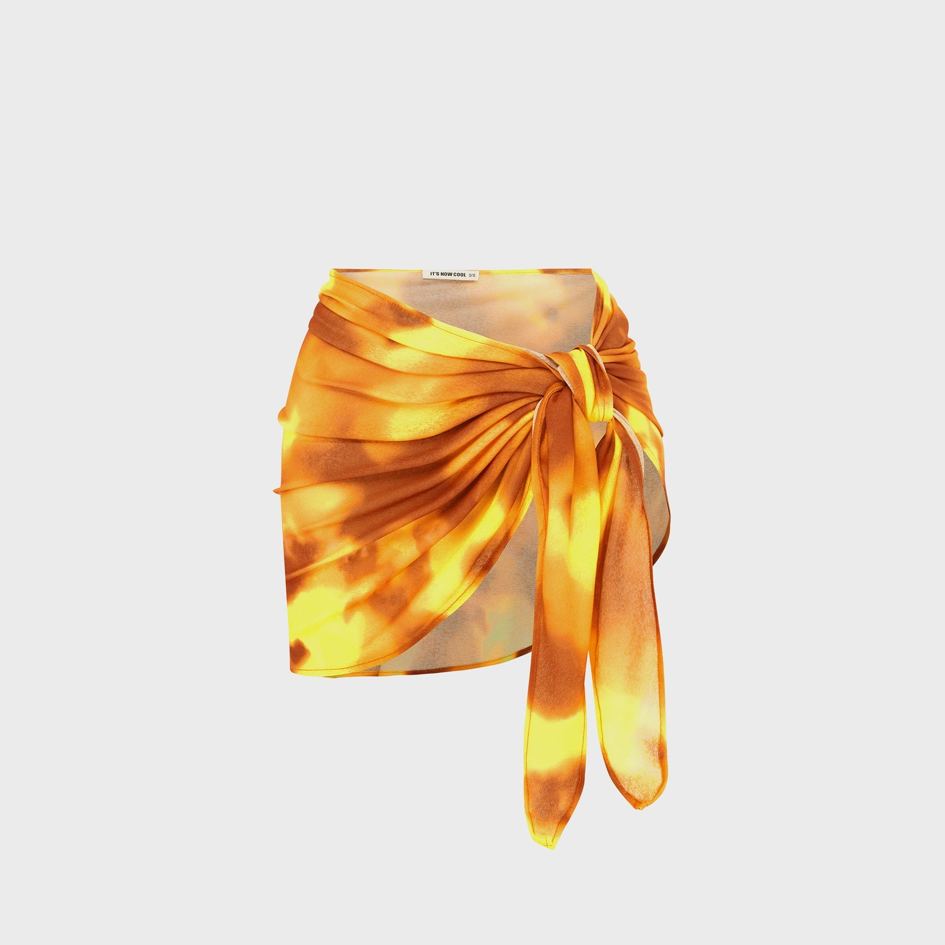 It's Now Cool The Mesh Sarong in Ablaze
