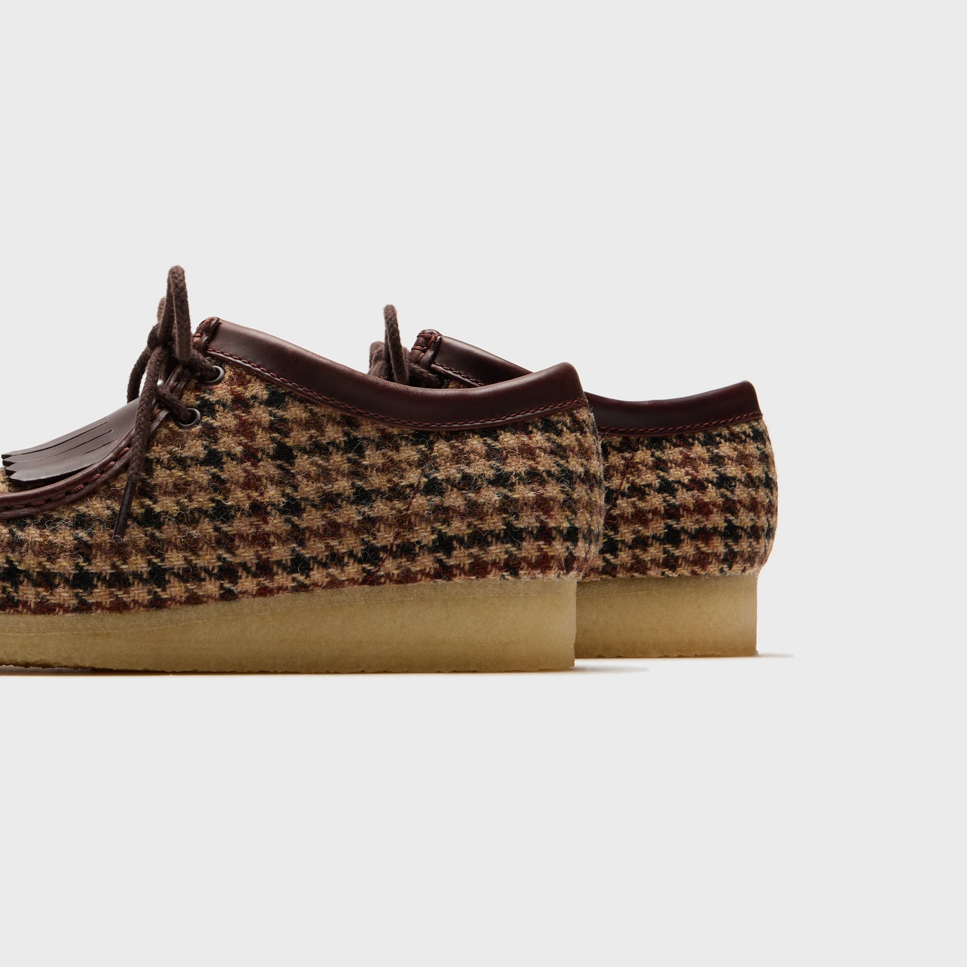 Clarks Wallabee - Brown Tweed Combination