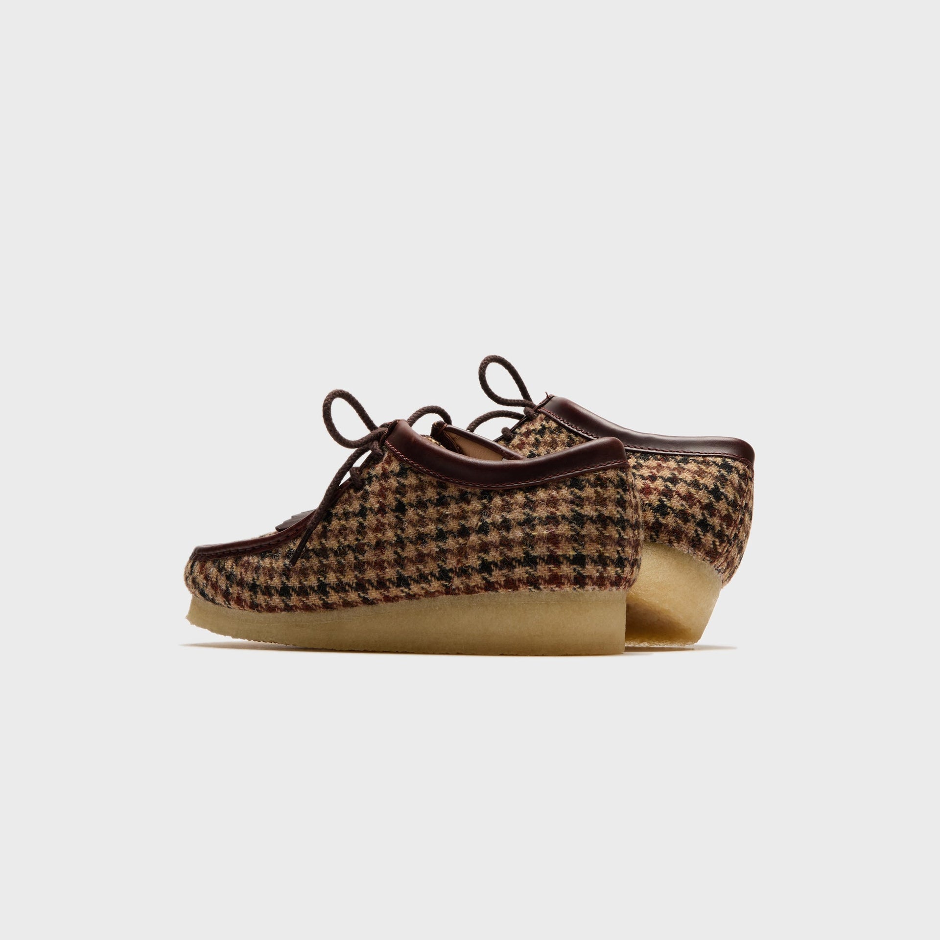 Clarks Wallabee - Brown Tweed Combination