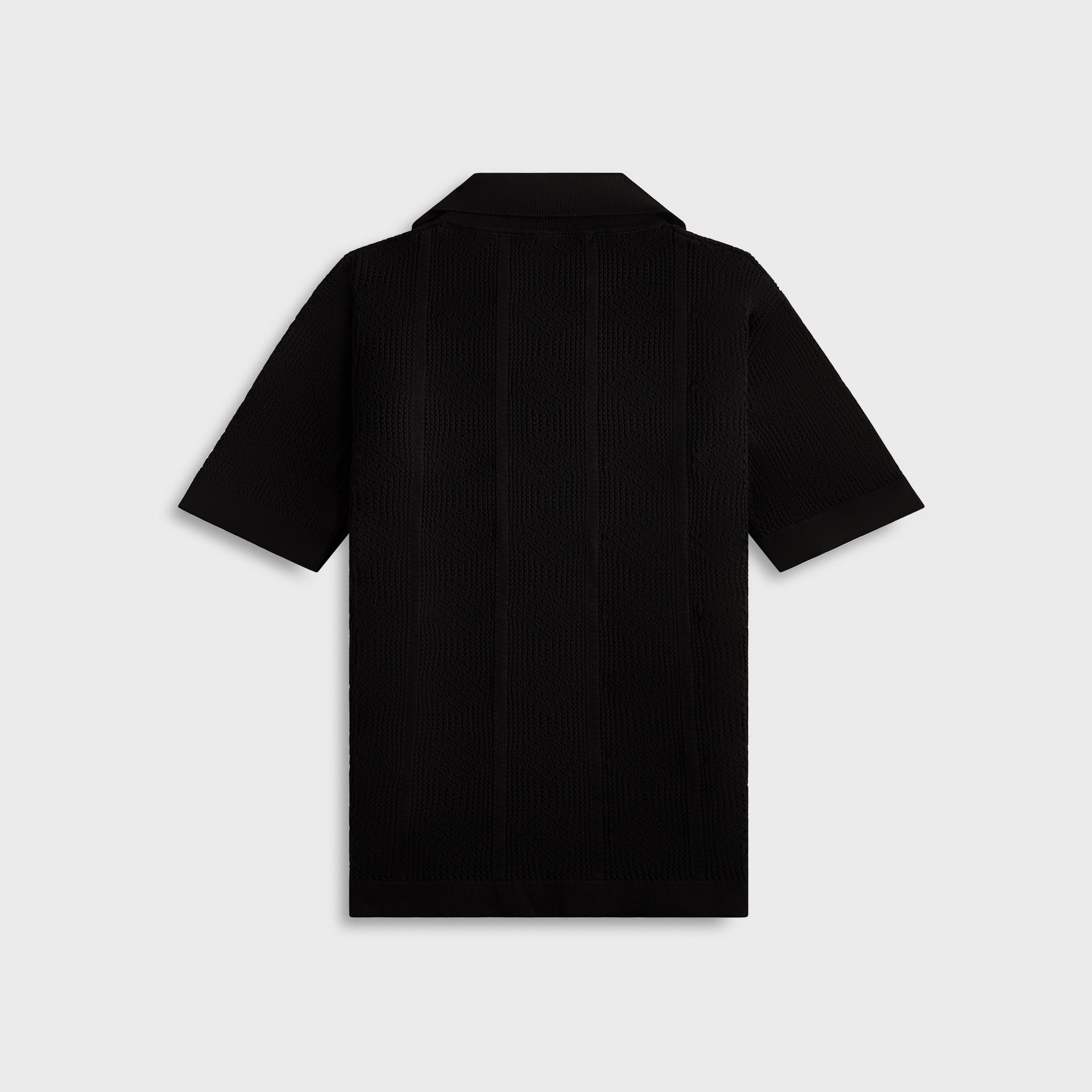 Jil Sander Short Sleeve Polo T-Shirt - Black