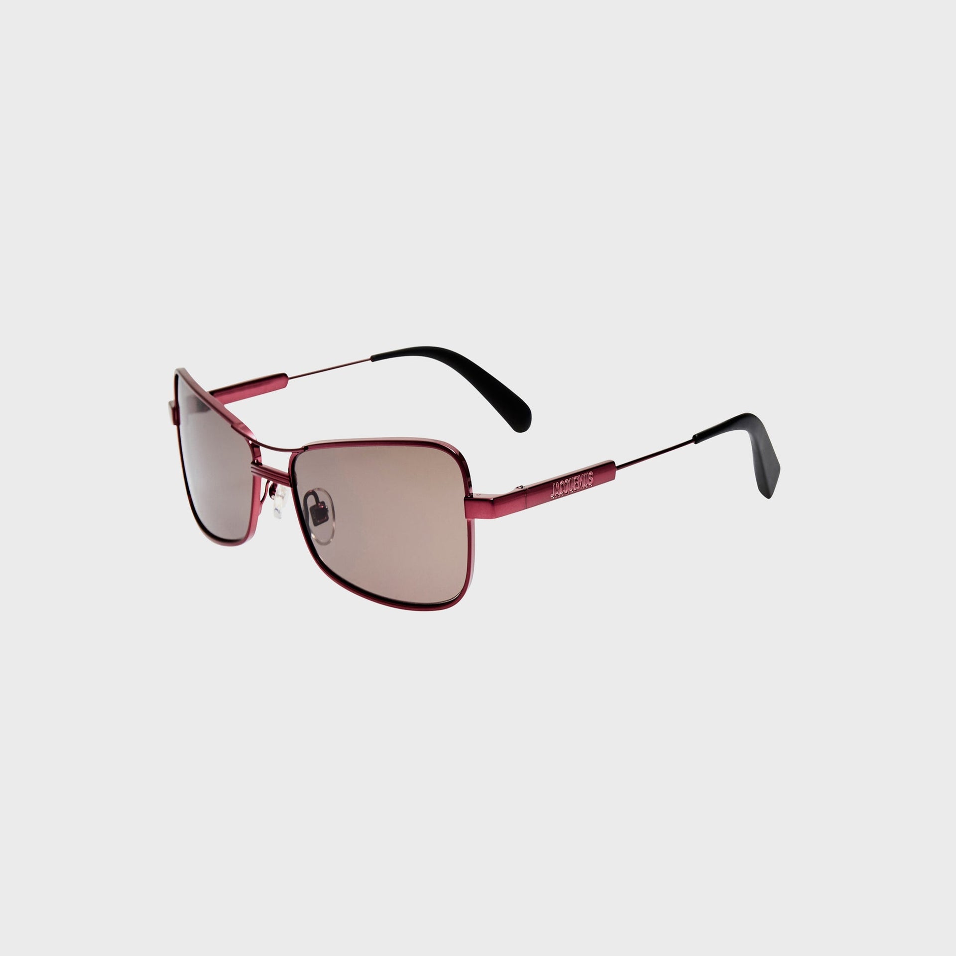 Jacquemus Statzione Sunglasses - Bordeaux
