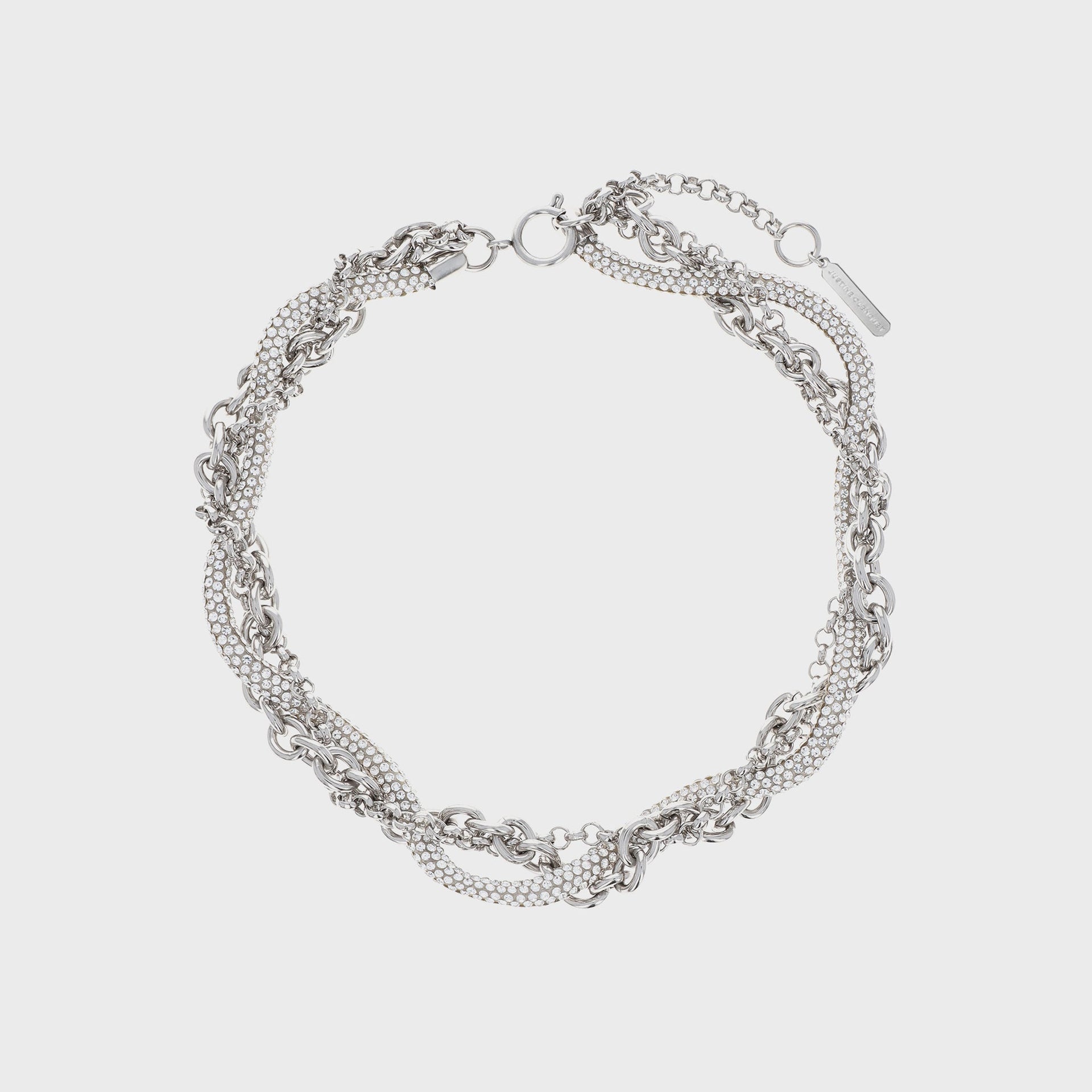 Justine Clenquet Mena Choker in Palladium