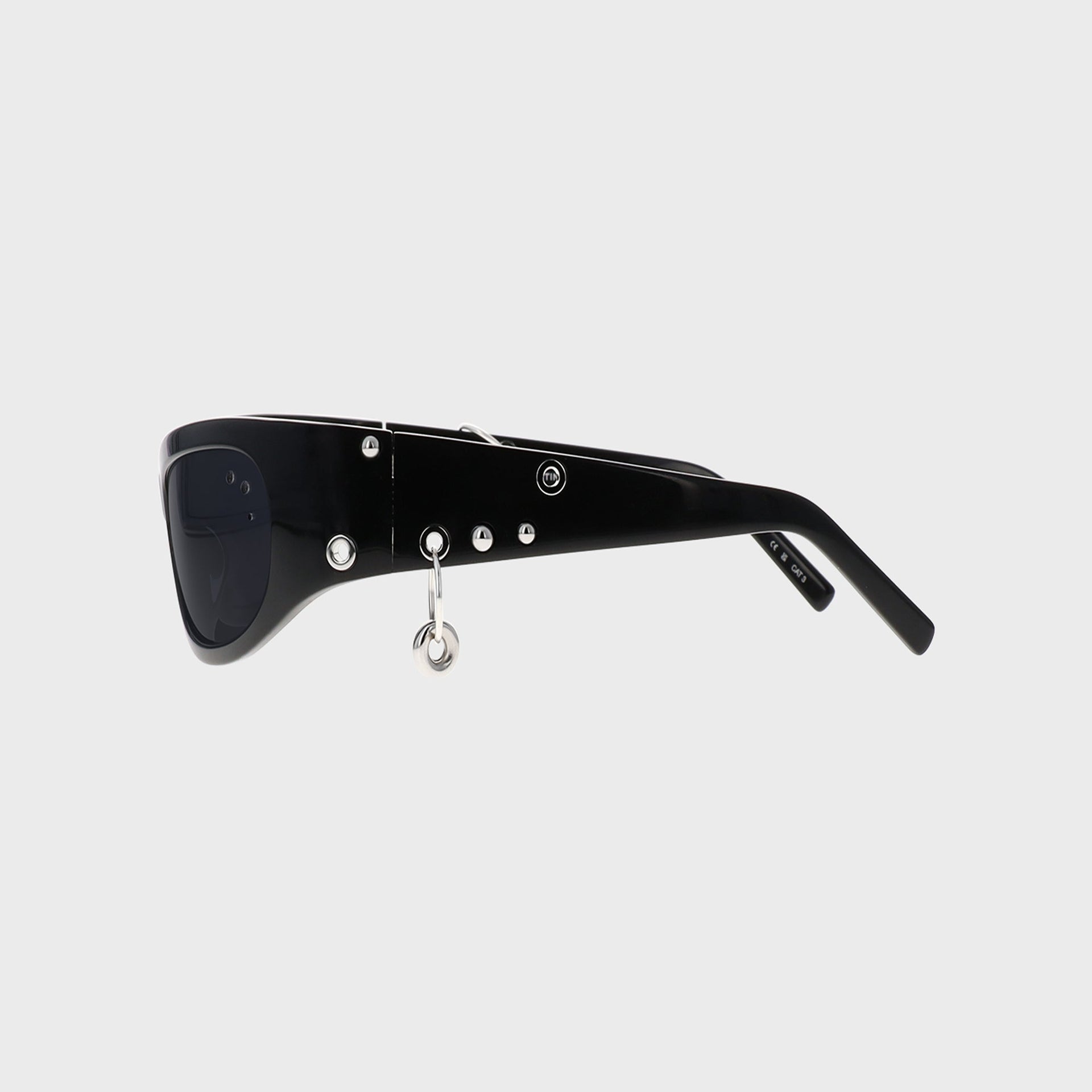 Justine Clenquet Clara Sunglasses in Black