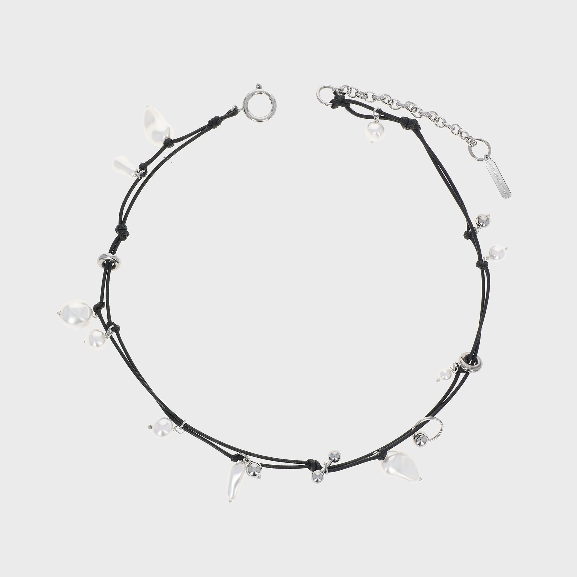 Justine Clenquet Stella Necklace in Black