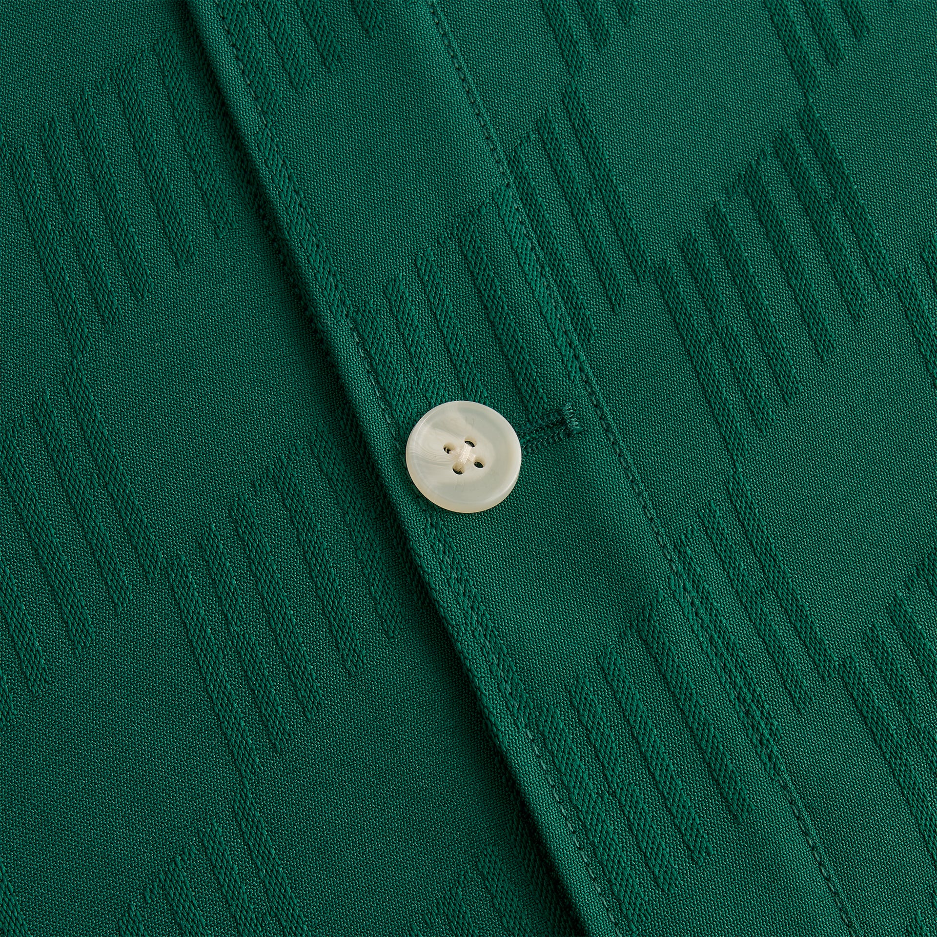 Kith for adidas Football Jacquard Overshirt in Green