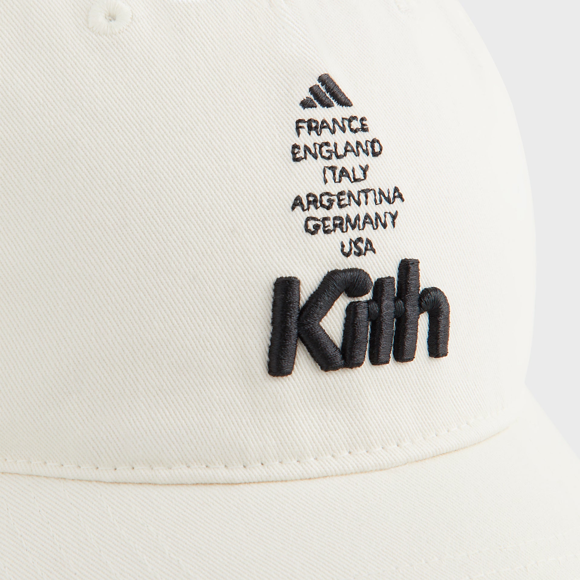 Kith for adidas Football Cap in Chalk White