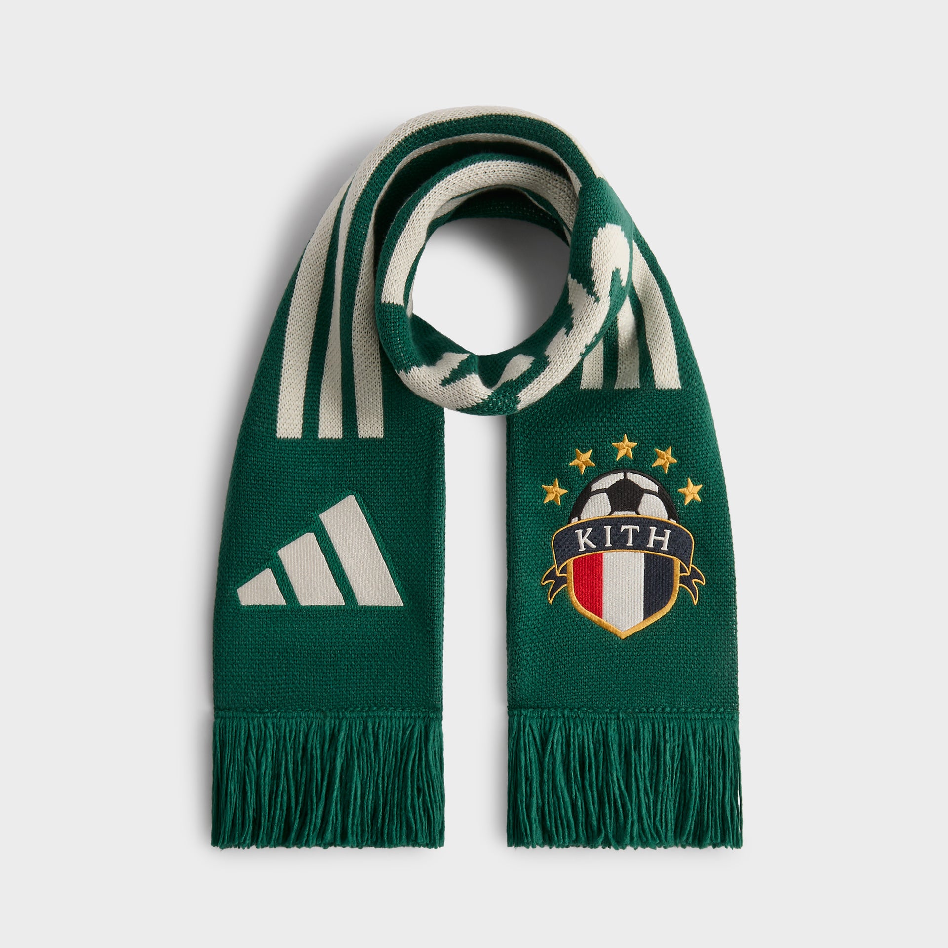 Kith for adidas Football Scarf in Green