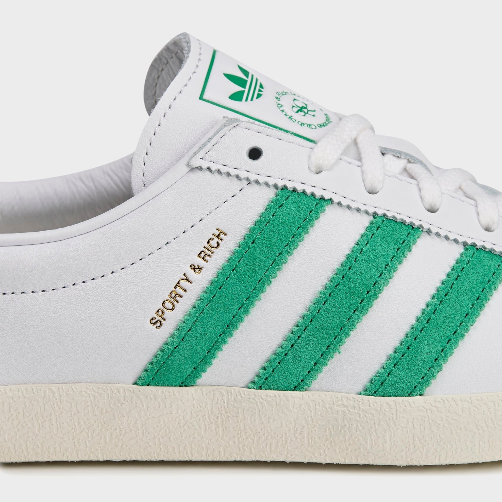 adidas x Sporty & Rich WMNS Blanc - Cloud White / Court Green