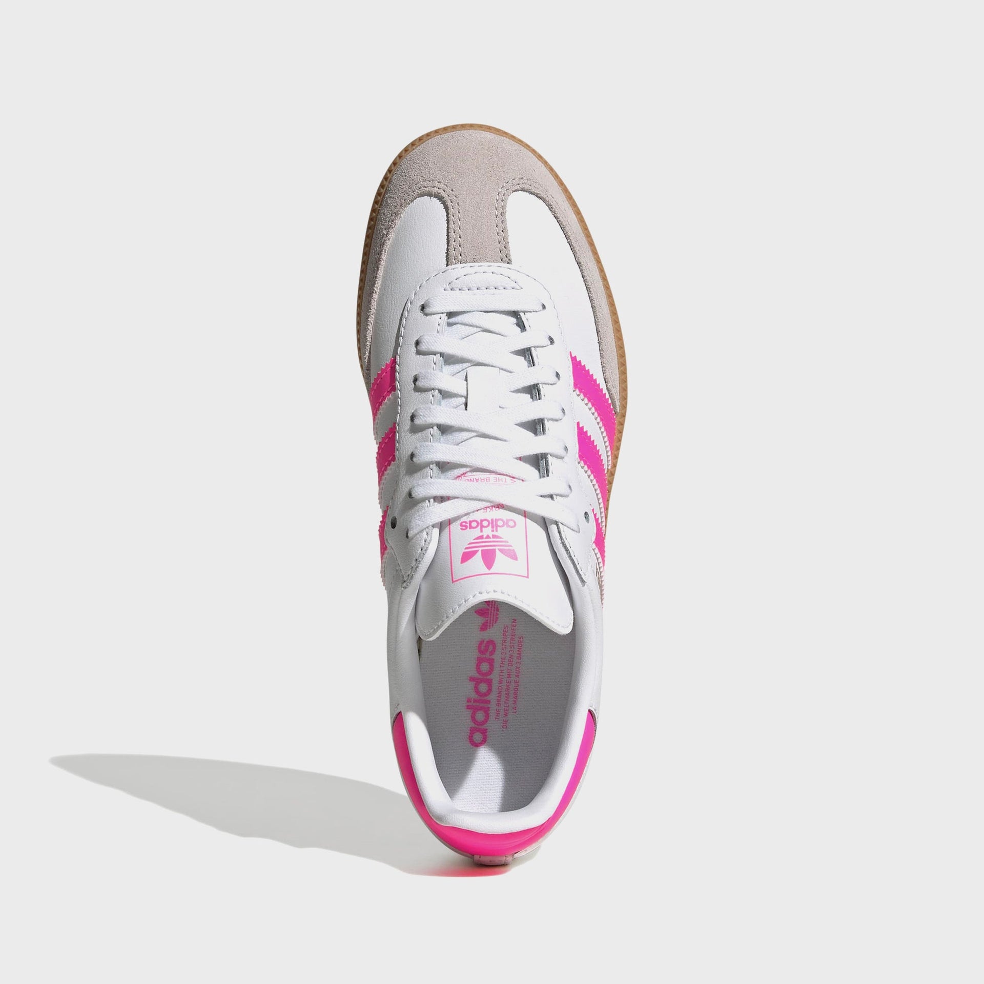 adidas Samba OG - White / Lucid Pink / Gum 3