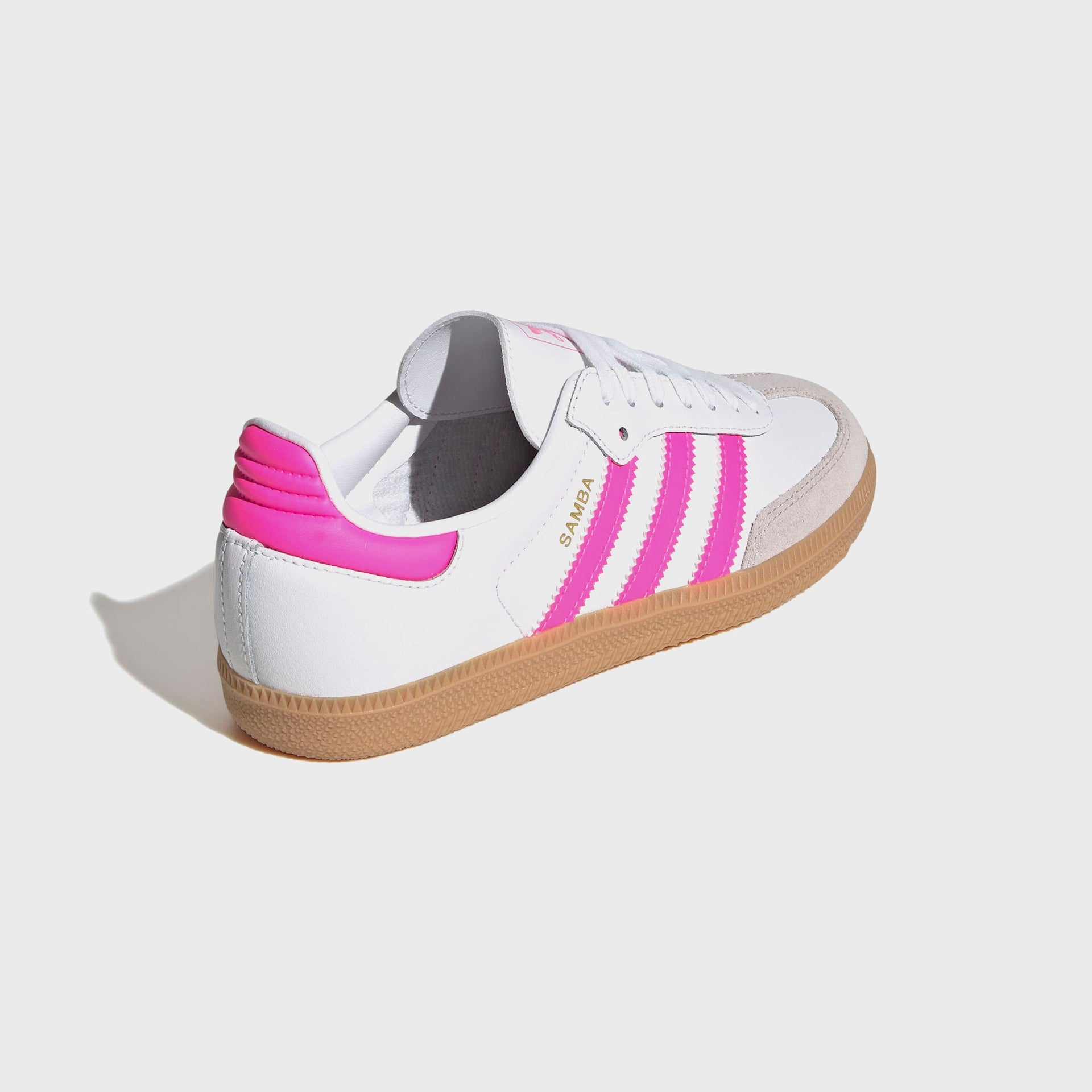 adidas Samba OG - White / Lucid Pink / Gum 3
