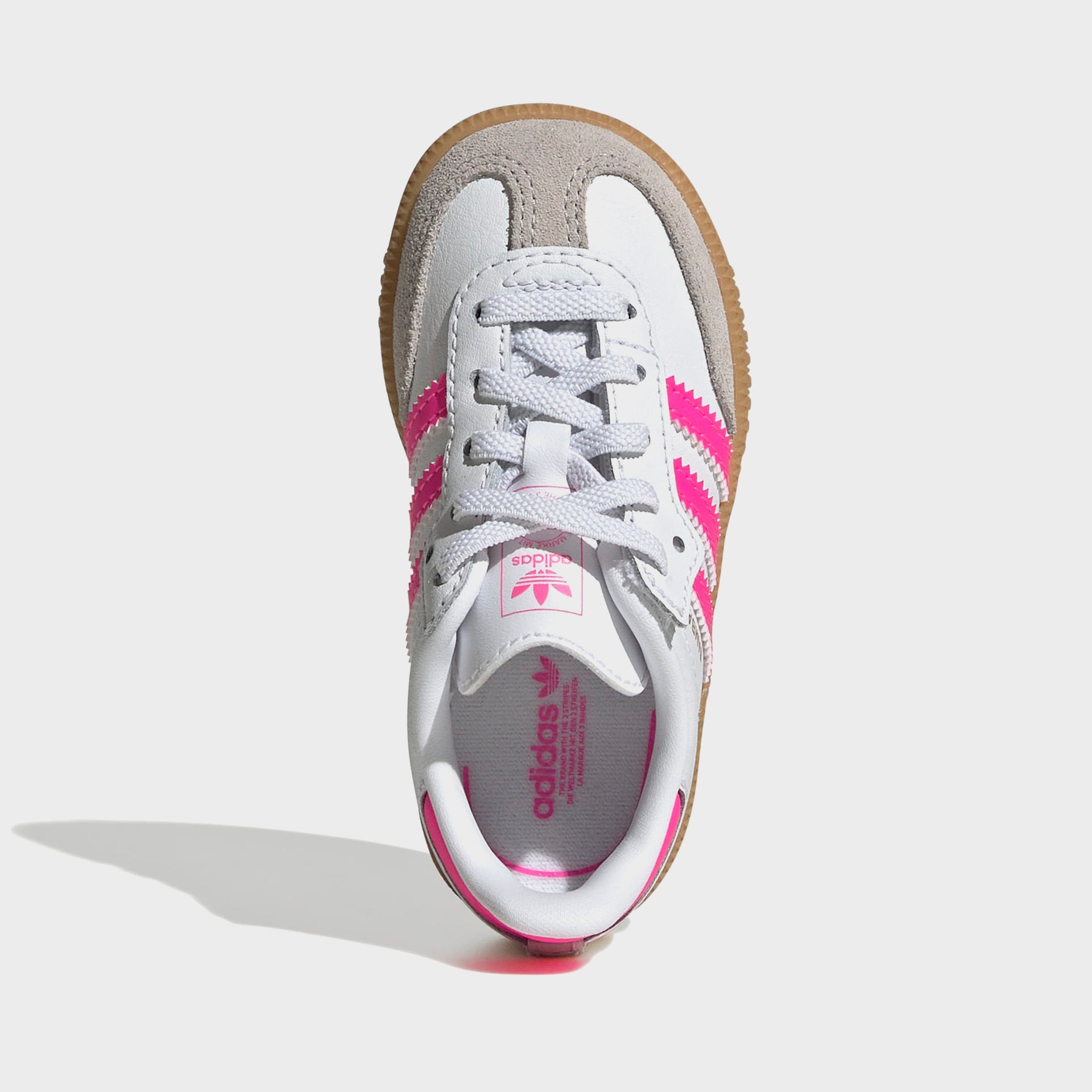 adidas Samba OG - White / Lucid Pink / Gum 3